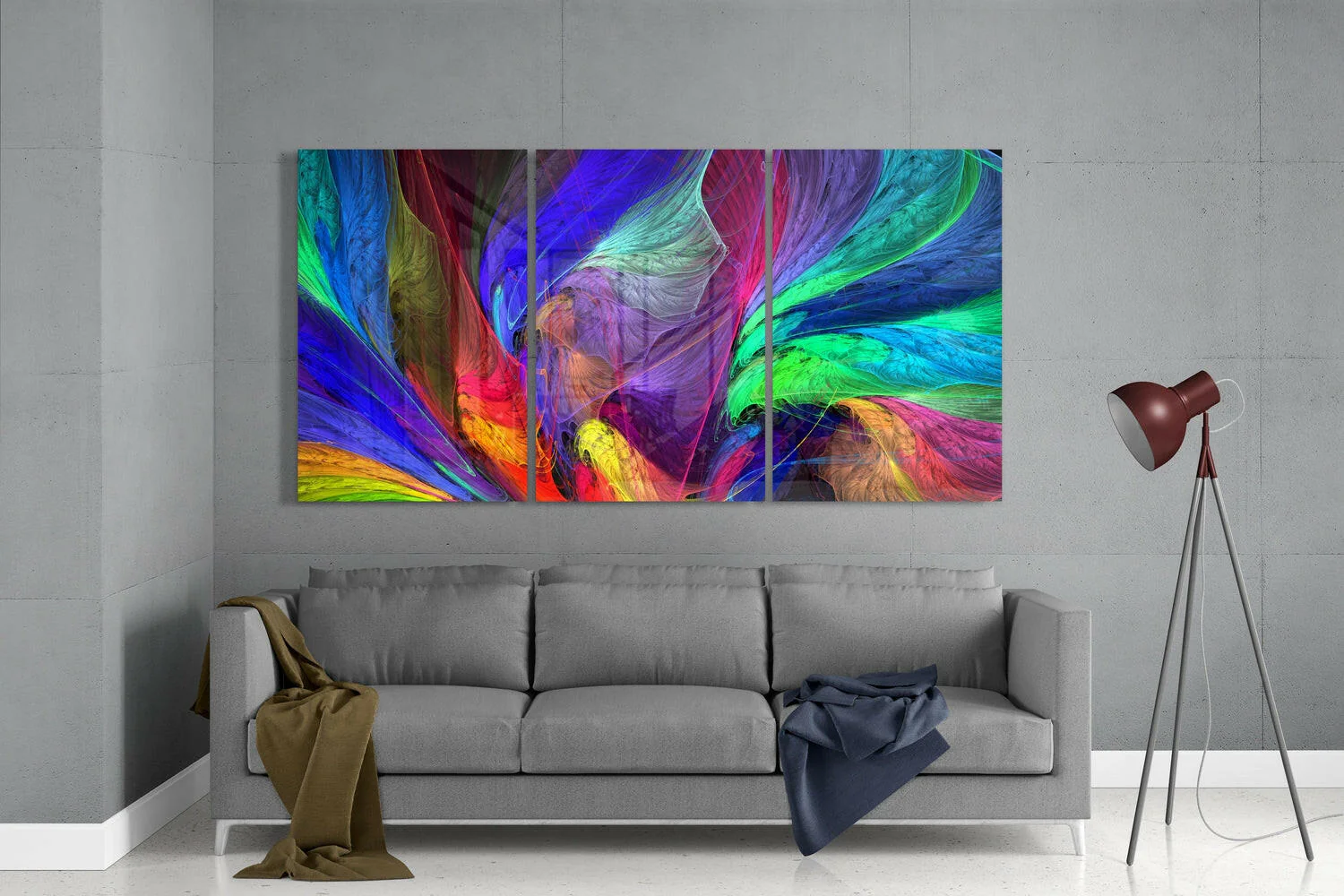 Dance of Colors Mega Glass Wall Art - Image 4