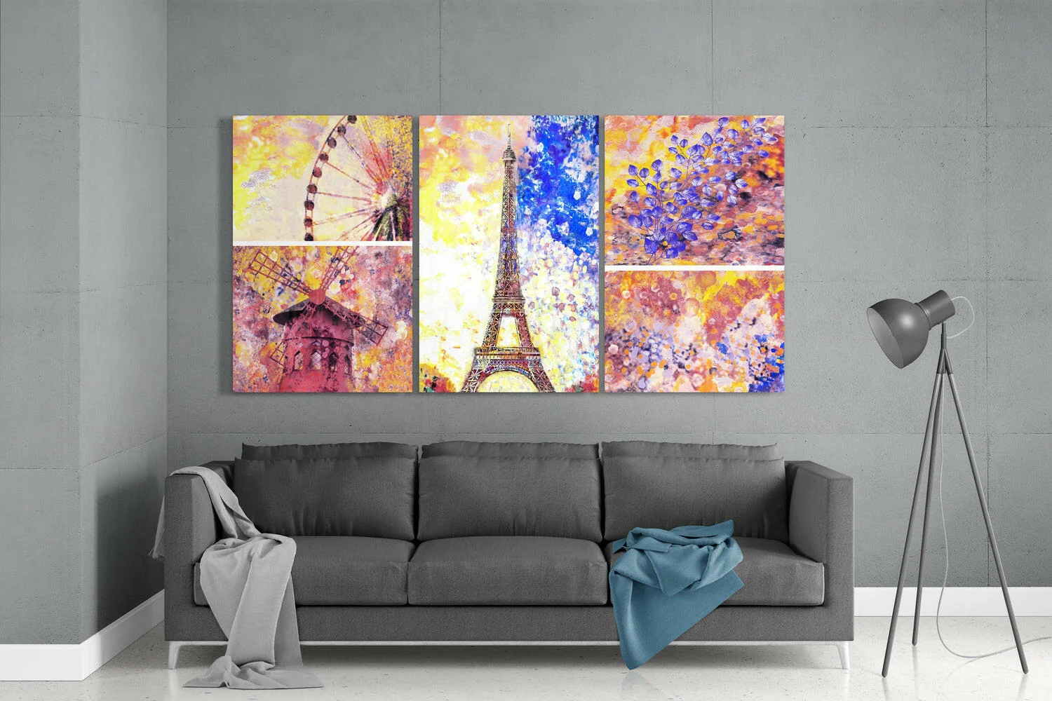 Paris Mega Glass Wall Art - Image 3