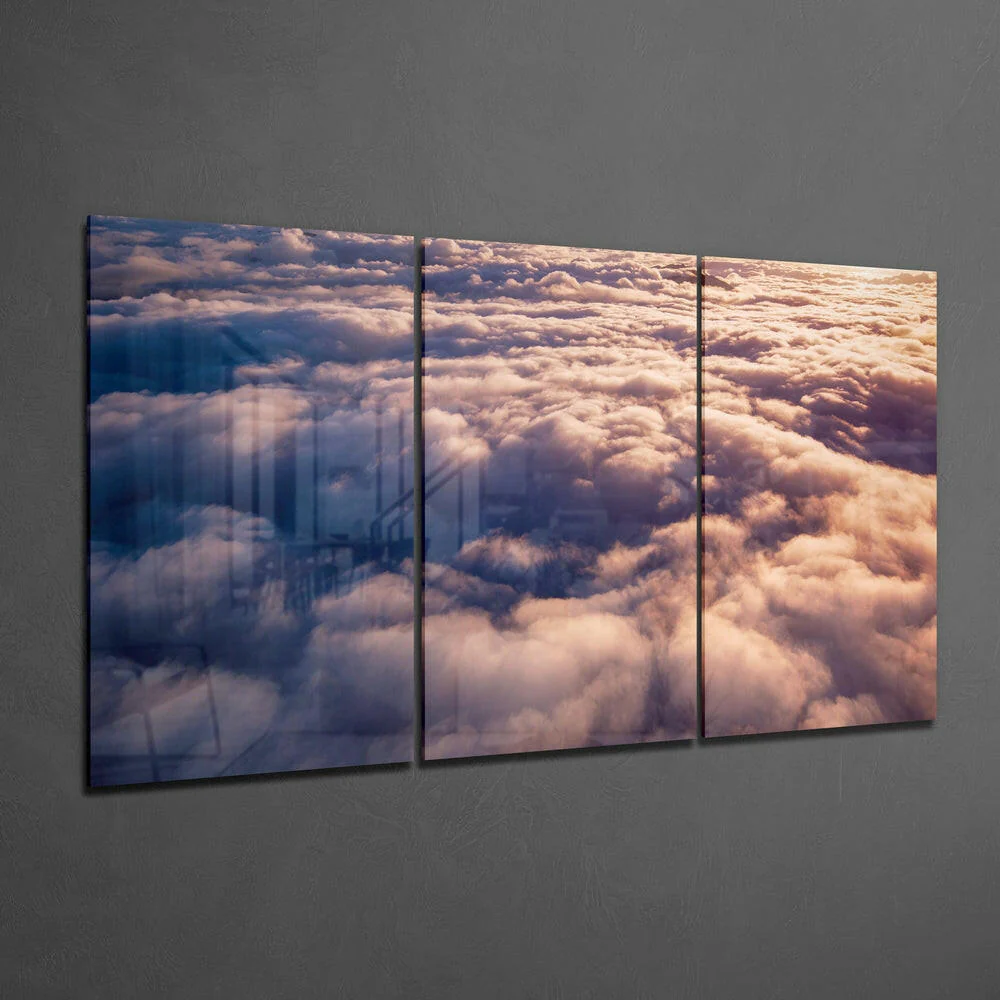Mega Glass Wall Art Above The Clouds - Image 3
