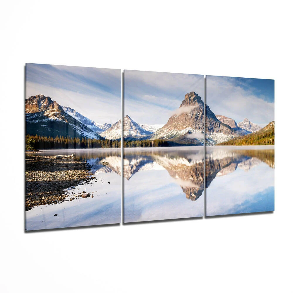 Mountains Mega Glass Wall Art - Image 2