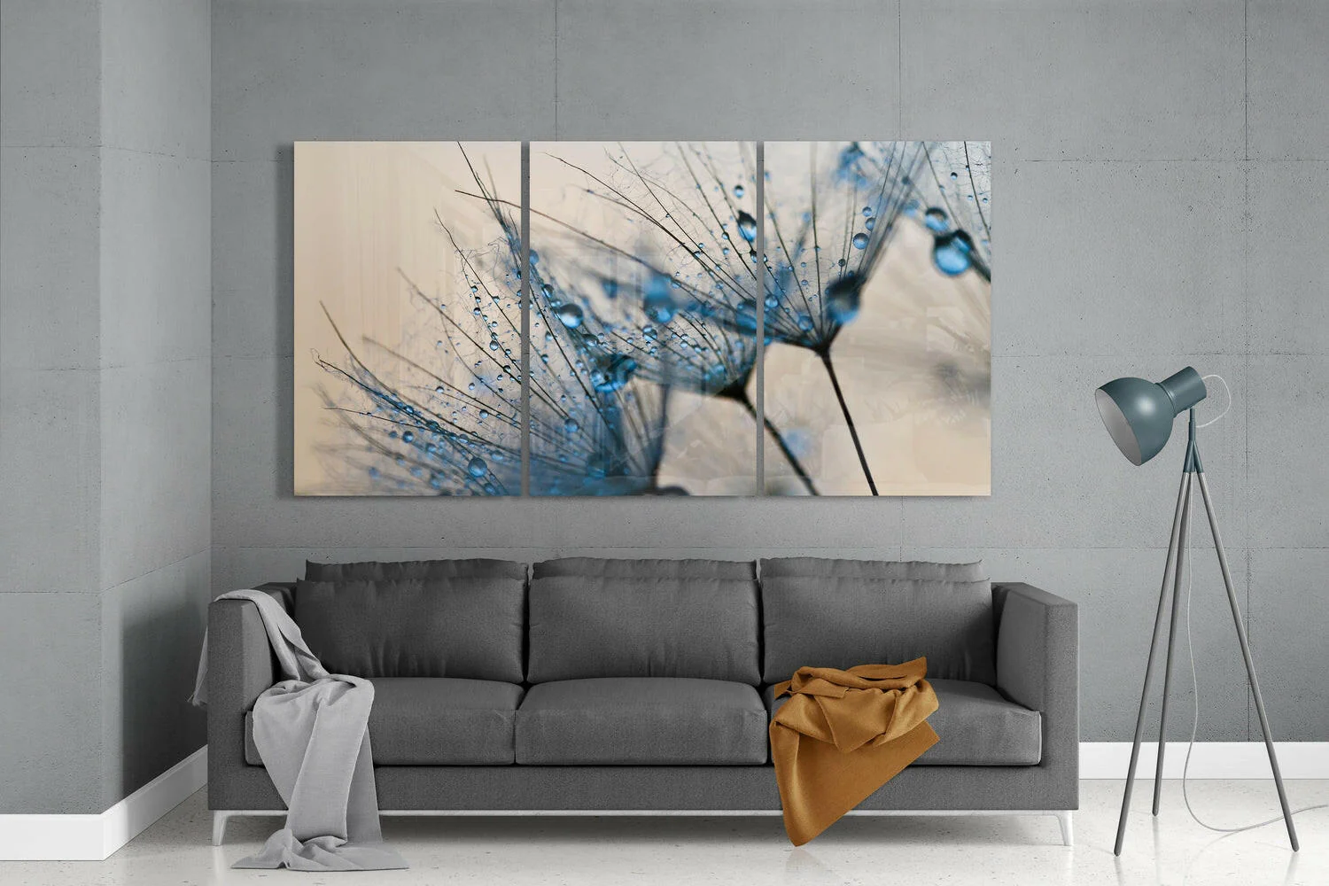 Dandelion Mega Glass Wall Art - Image 3