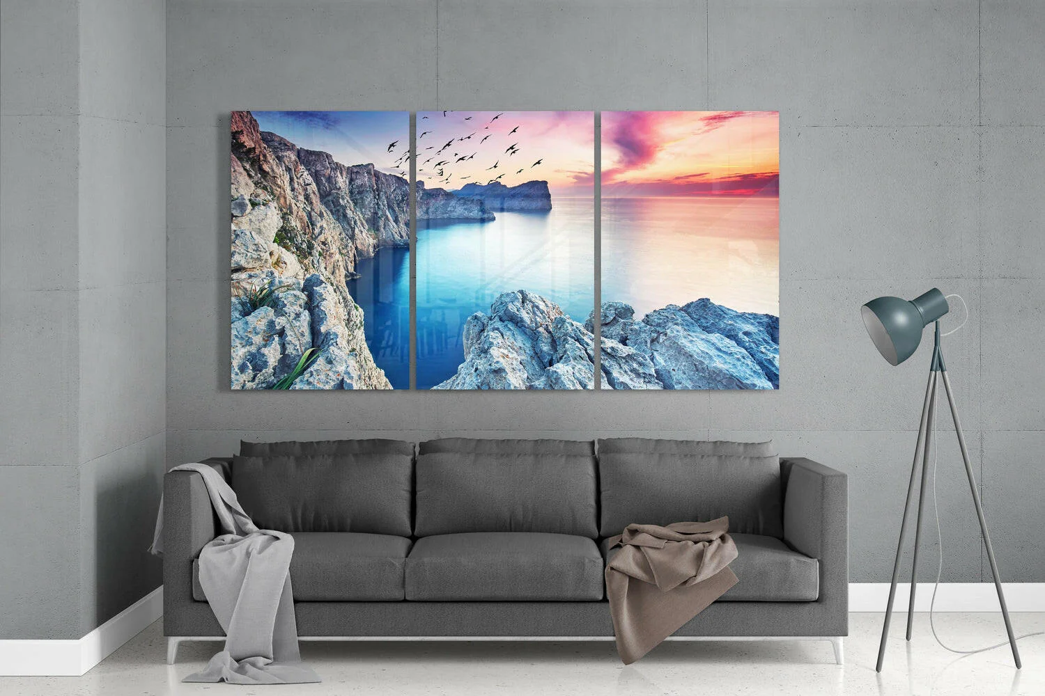 Coastal Mega Glass Wall Art - Image 3