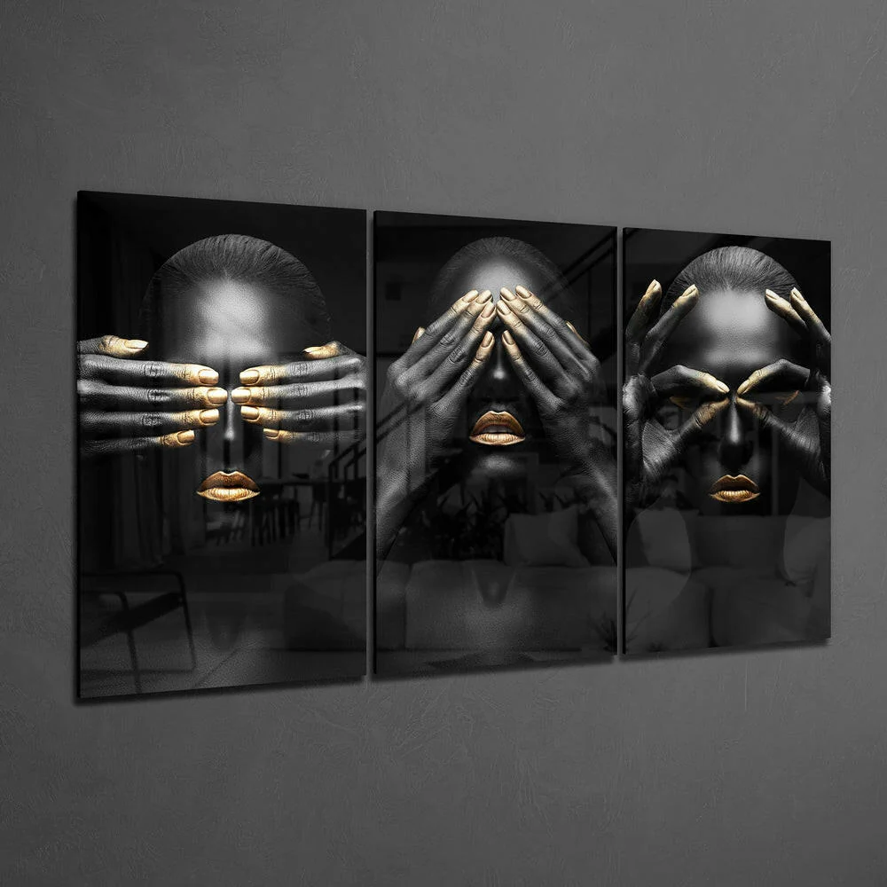 Woman Mega Glass Wall Art - Image 2