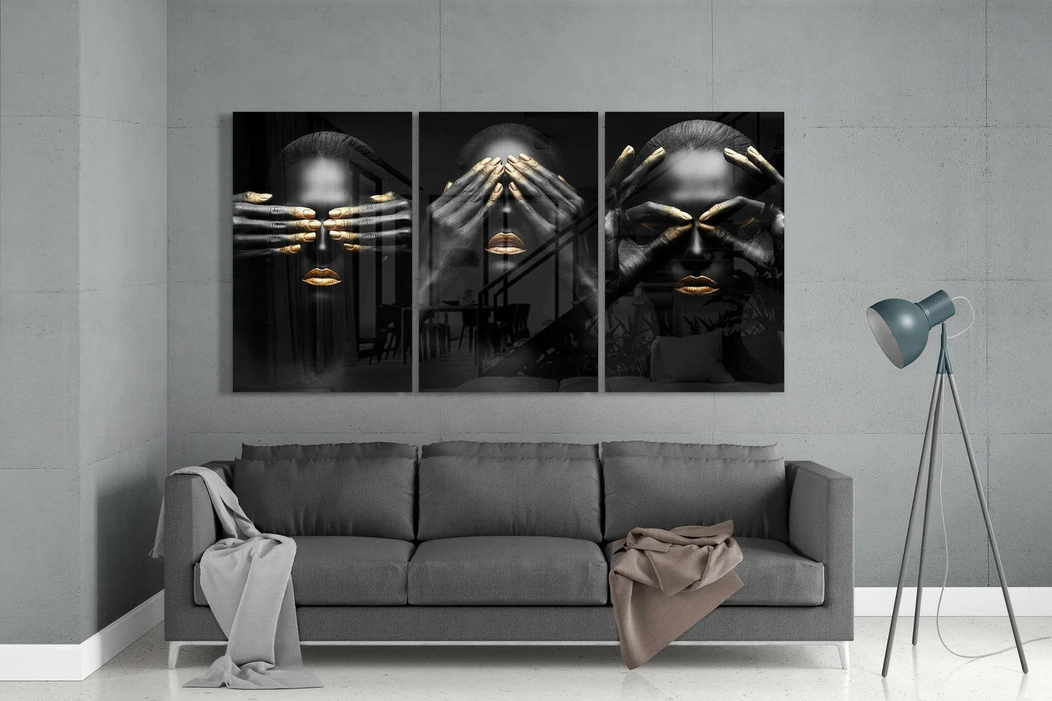Woman Mega Glass Wall Art - Image 3