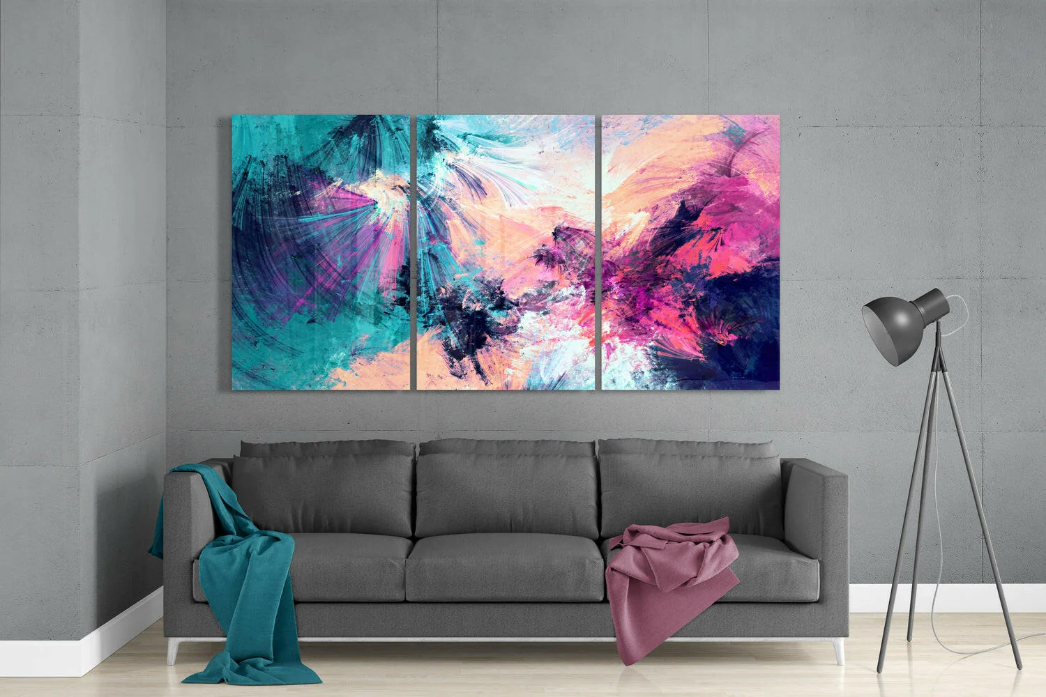 Colors Mega Glass Wall Art - Image 3