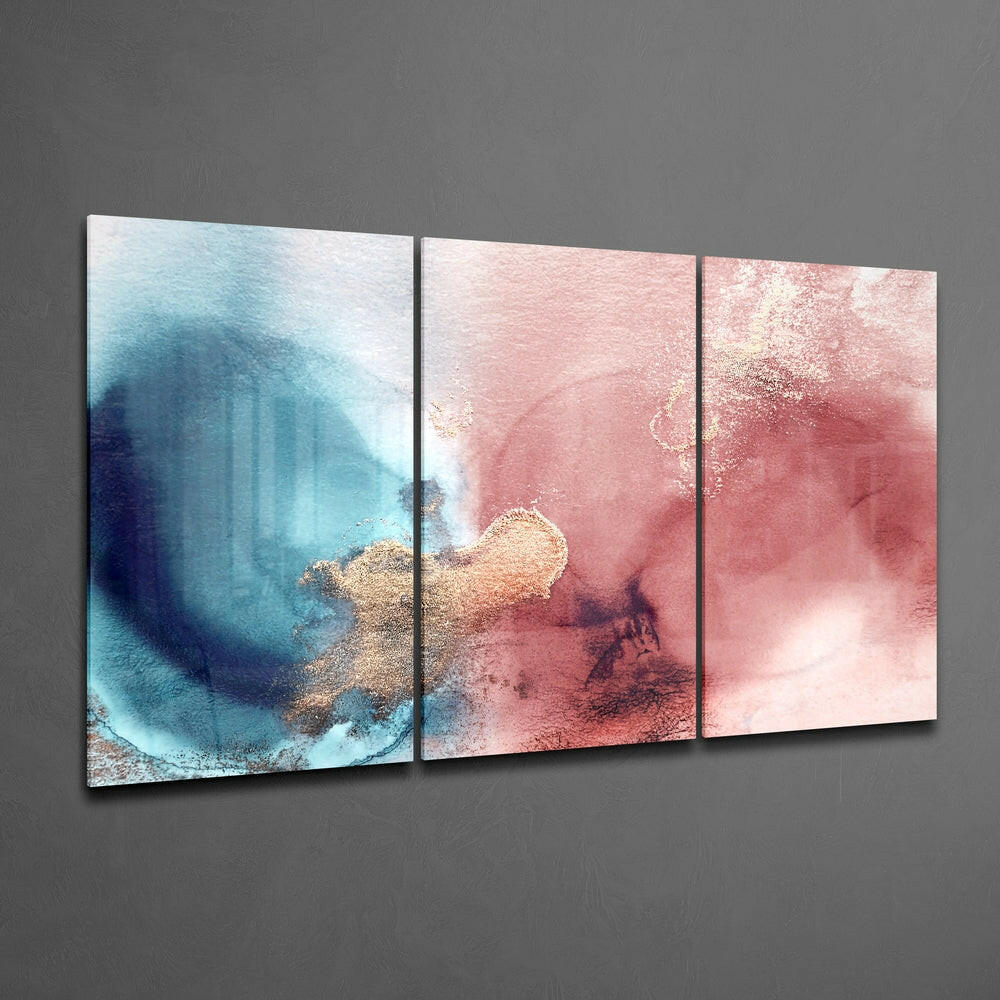 Soft Colors Mega Glass Wall Art - Image 2