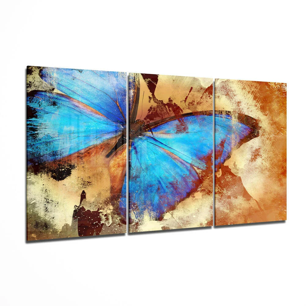 Butterfly Glass Wall Art