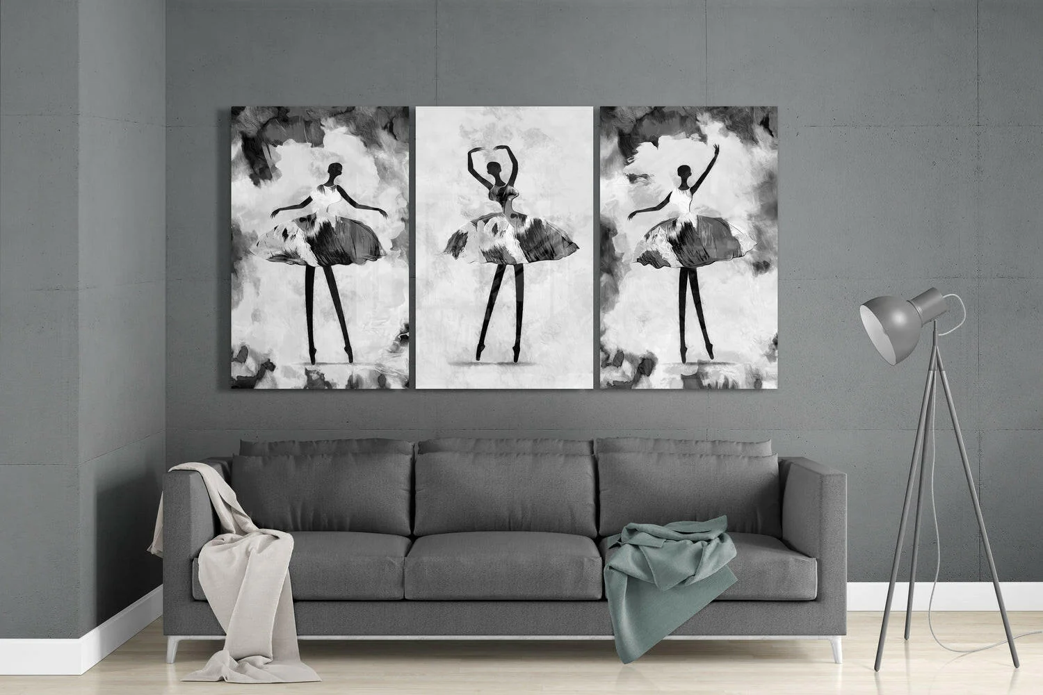 Ballerina Glass Wall Art - Image 3