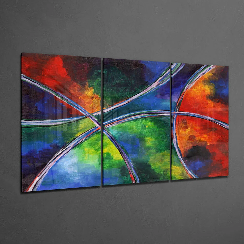 Circle Glass Wall Art - Image 2