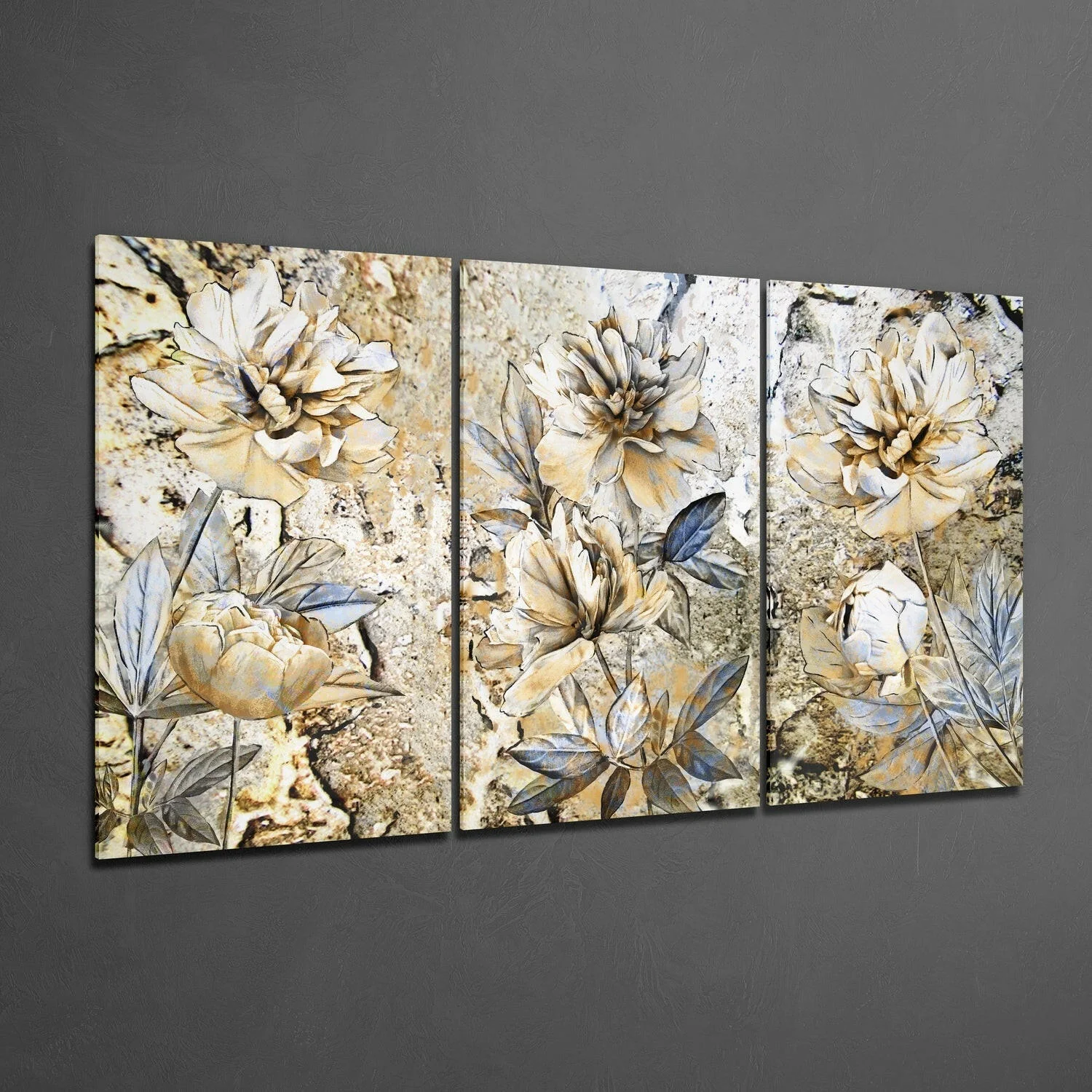 Flowers Glass Wall Art - Image 2