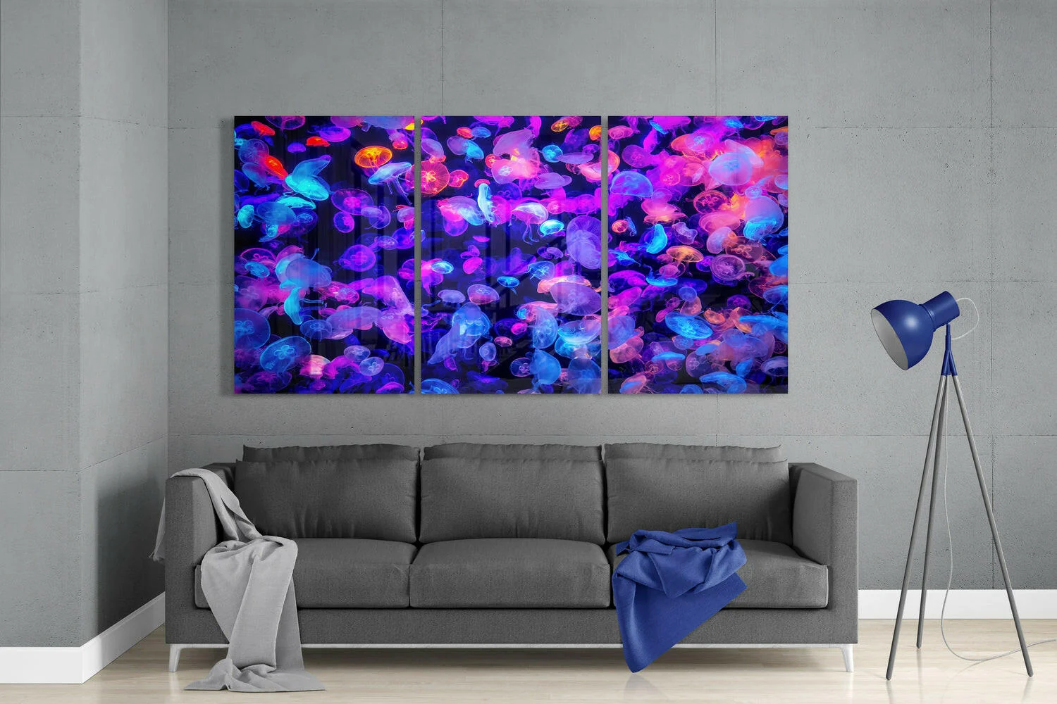 Jellyfish Glass Wall Art - Image 3