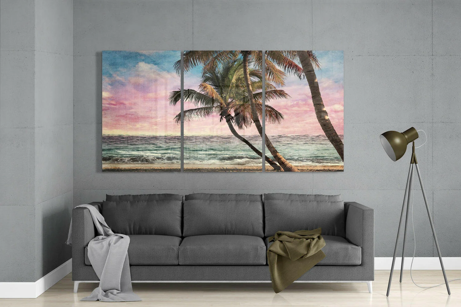 Palms Glass Wall Art - Image 3
