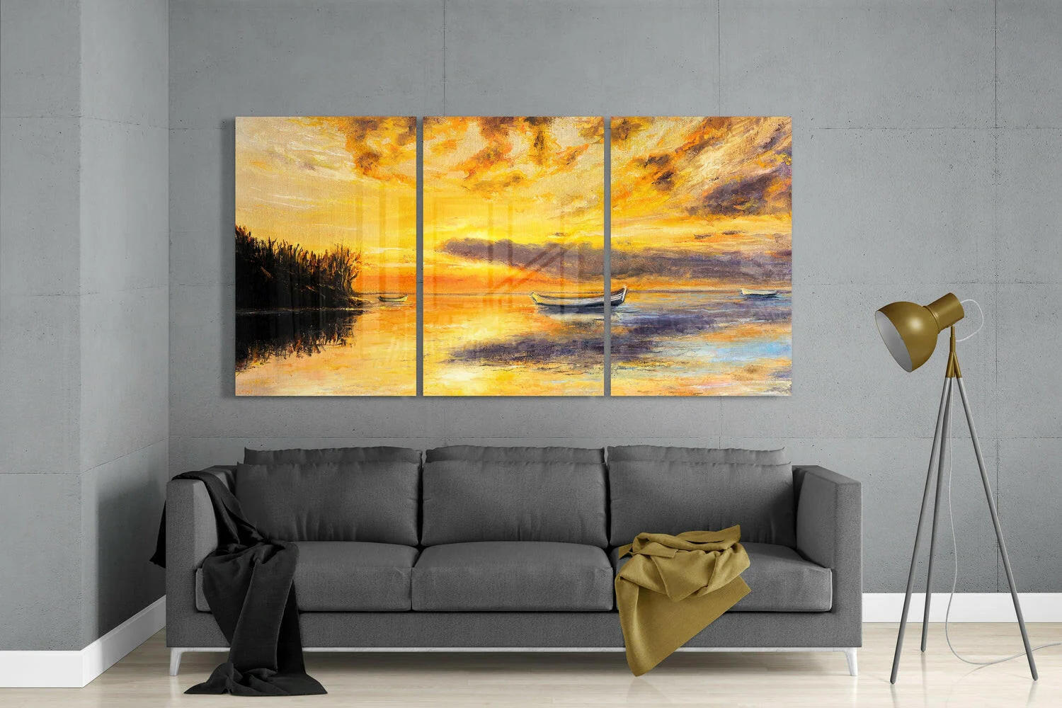 Sunset Glass Wall Art - Image 3