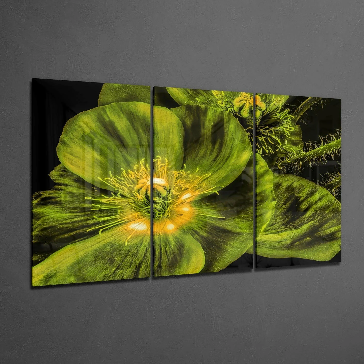 Flower Glass Wall Art - Image 2