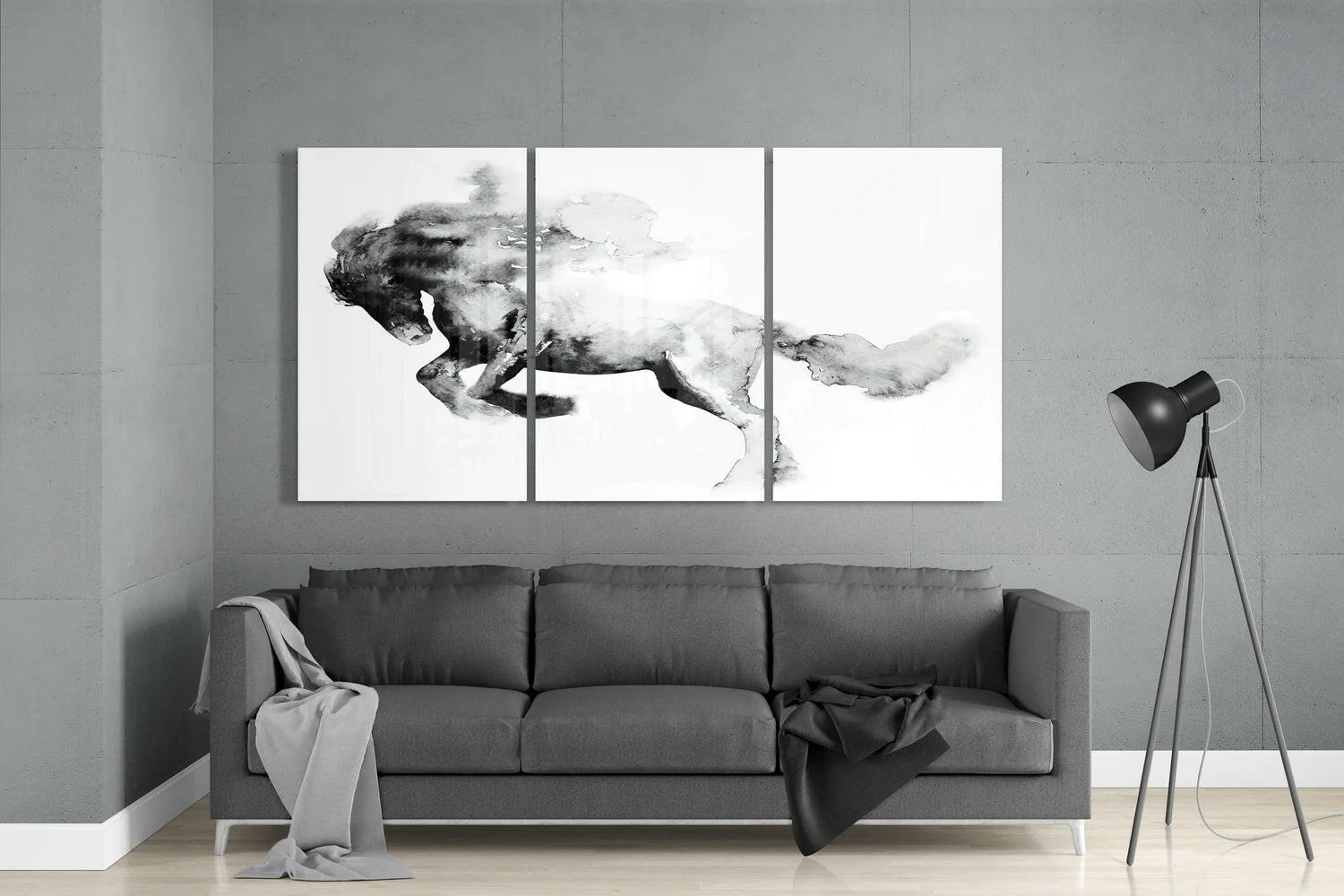 Horse Glass Wall Art - Image 3