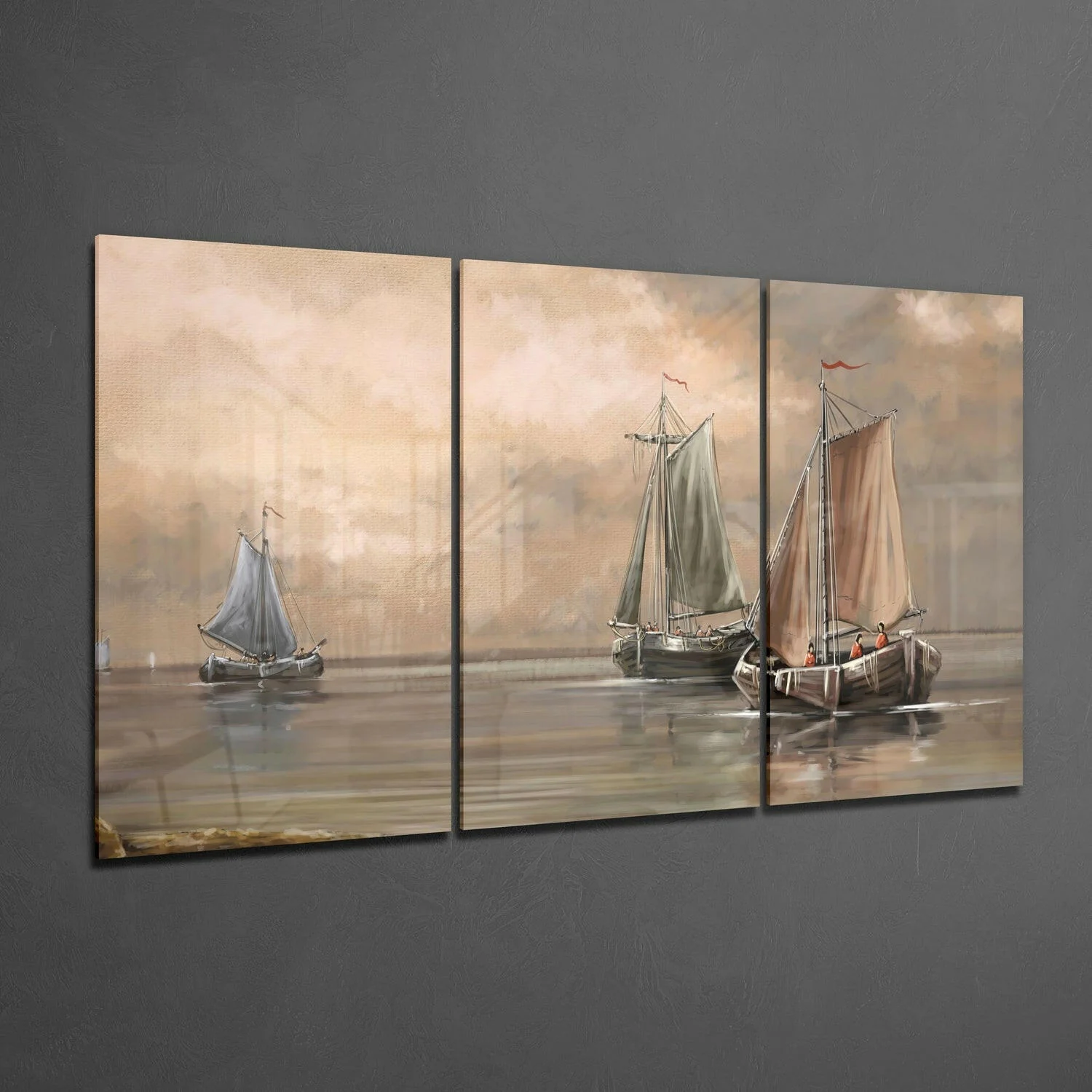 Ships Glass Wall Art - Image 2