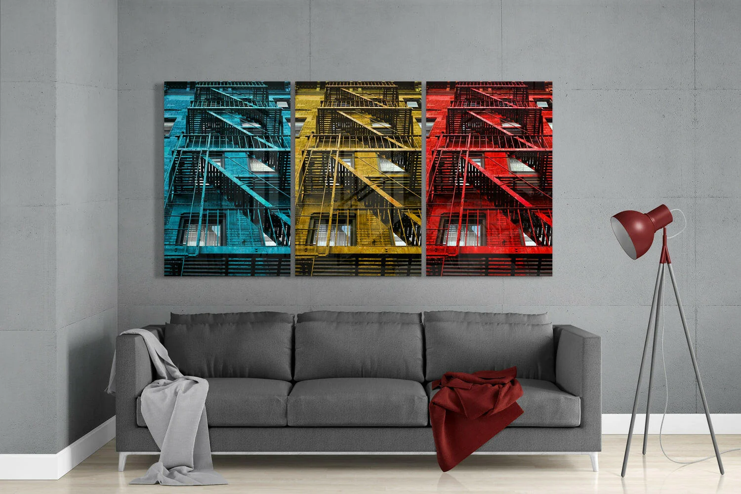 Buildings Glass Wall Art - Image 3
