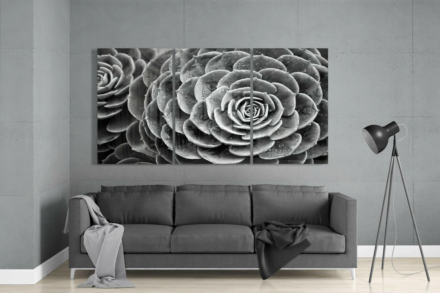 Succulent Glass Wall Art - Image 3