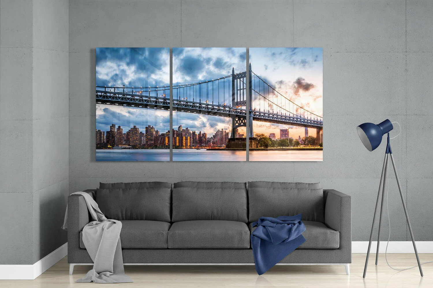Manhattan Glass Wall Art - Image 3