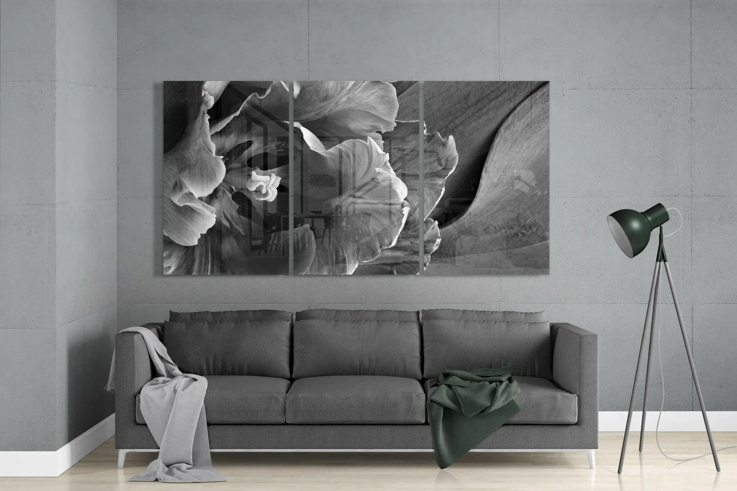 Flower Glass Wall Art - Image 3