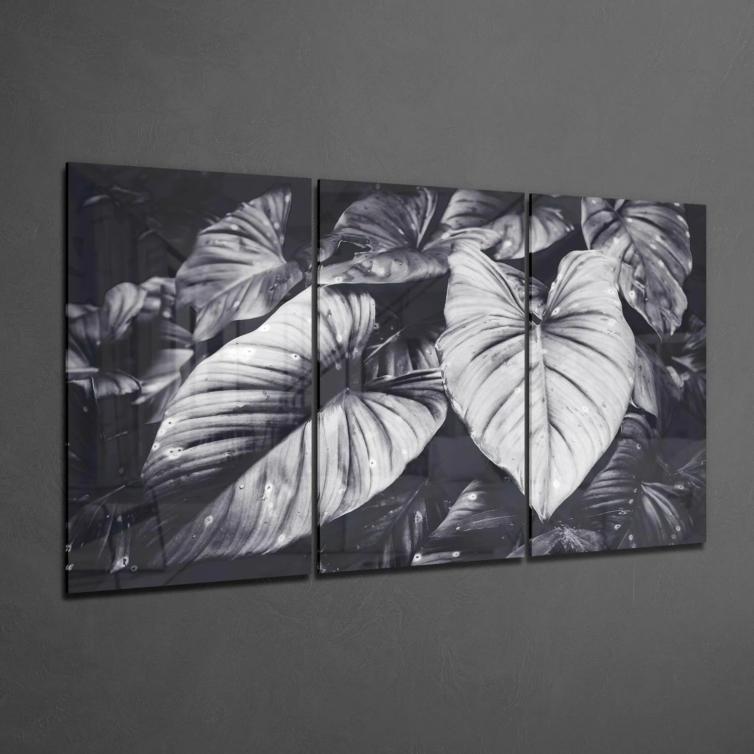 Leaves Glass Wall Art - Image 2