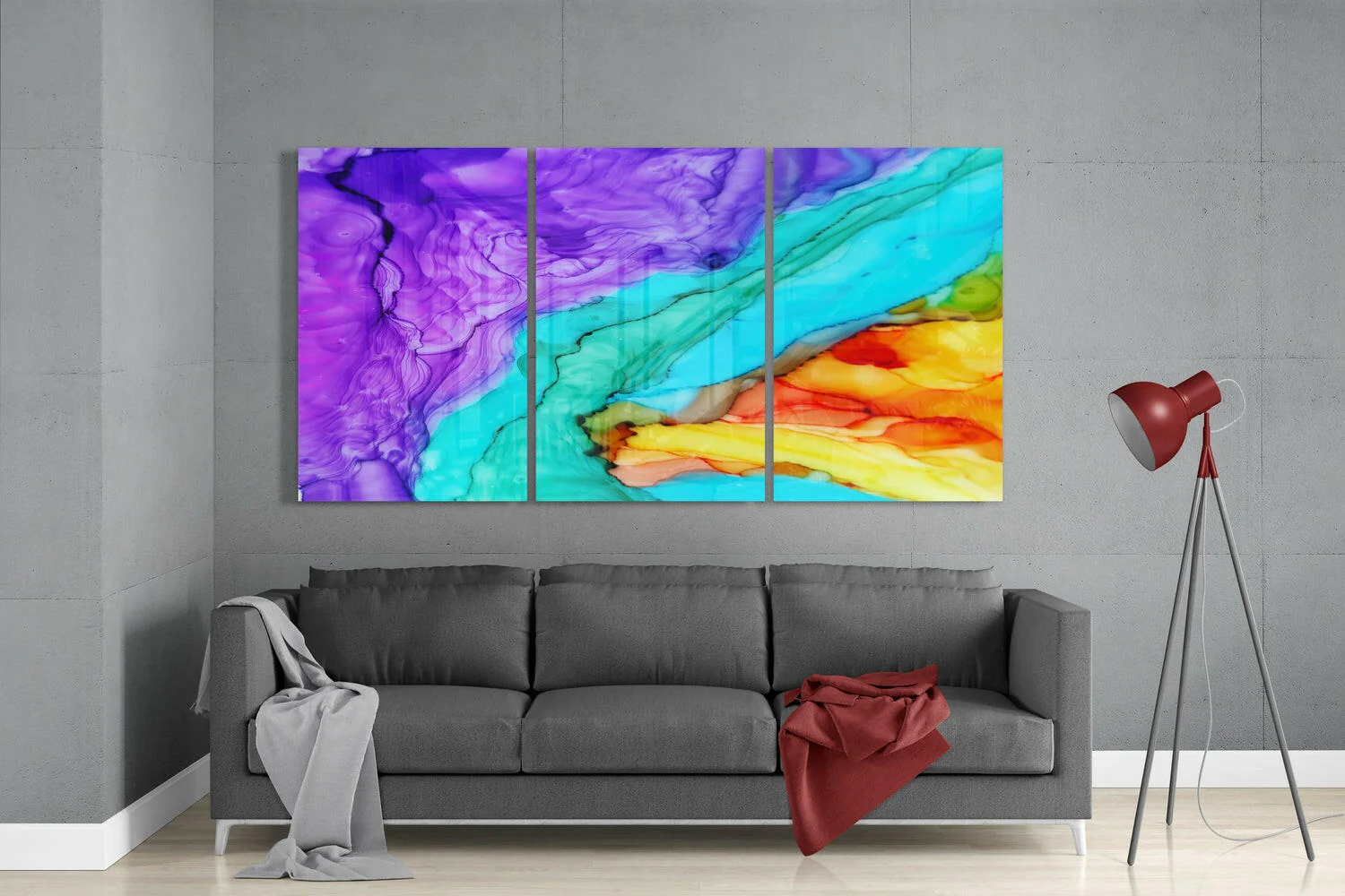 Colors Glass Wall Art - Image 3