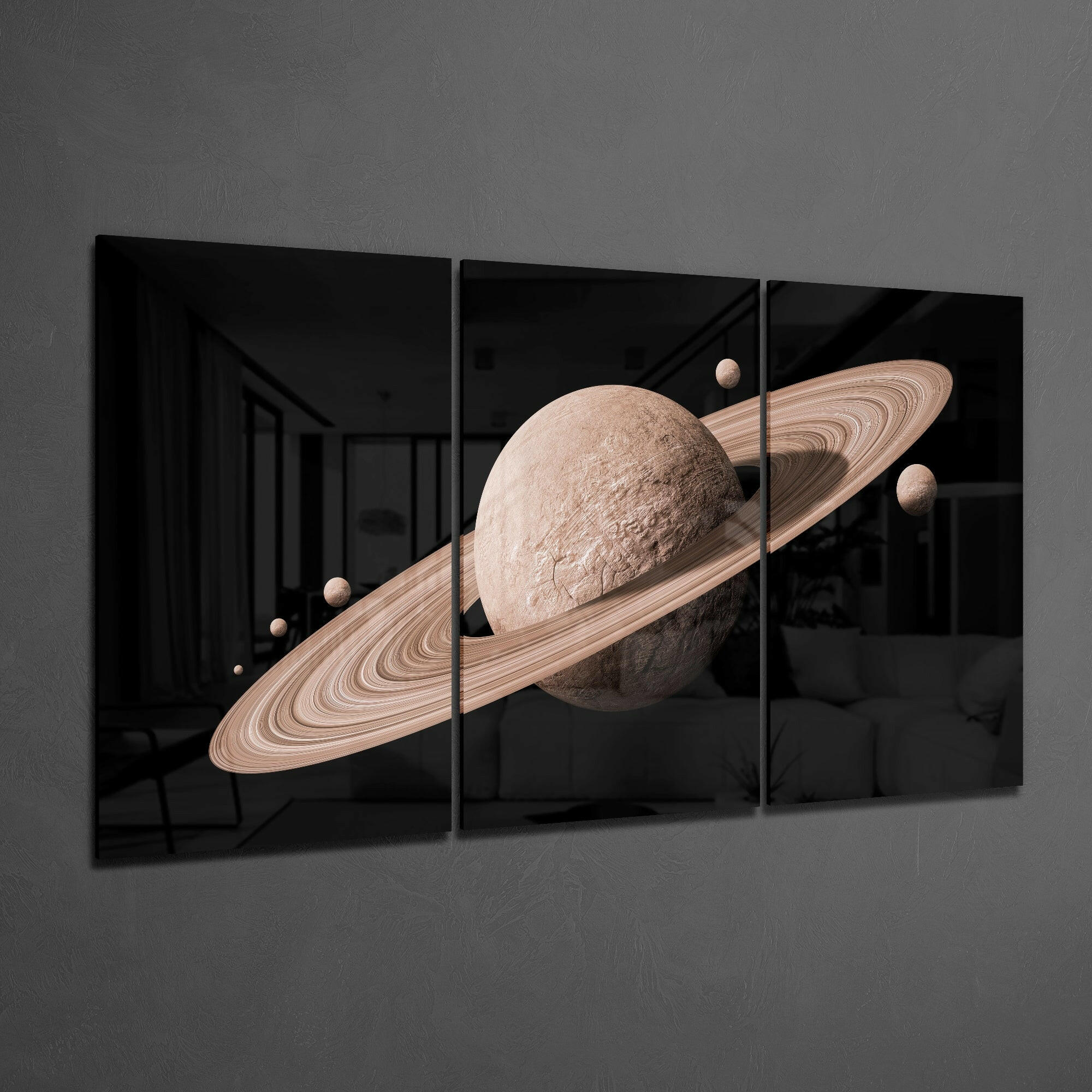 Saturn Glass Art - Image 2