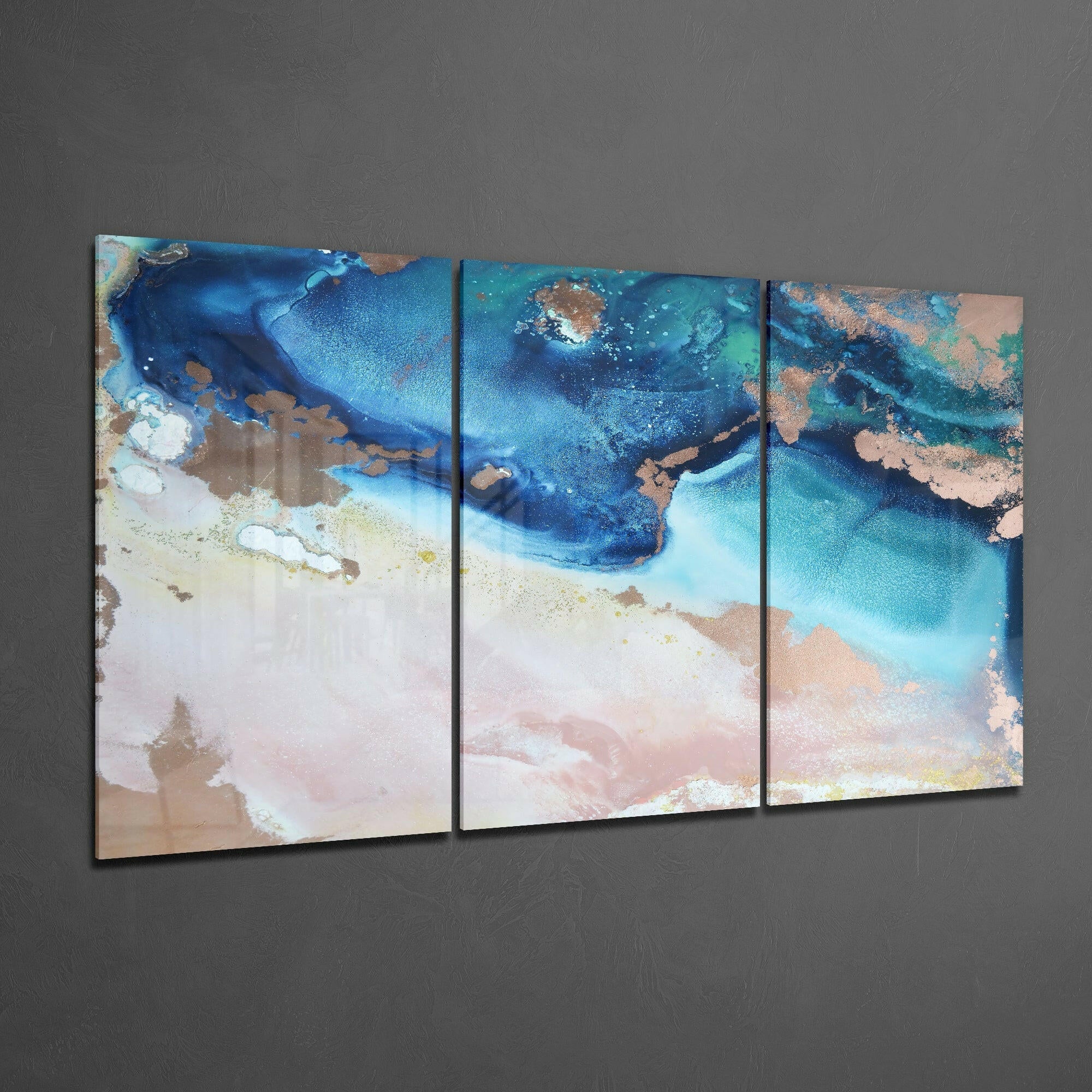 Blue Shore Glass Art - Image 2