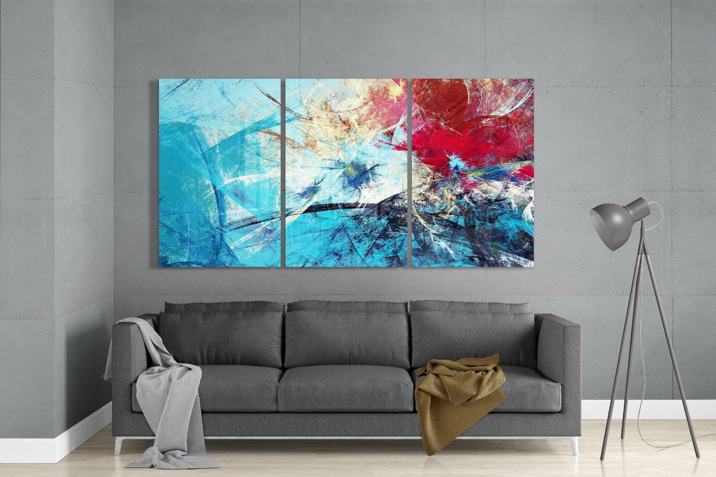 Blue Glass Art - Image 3