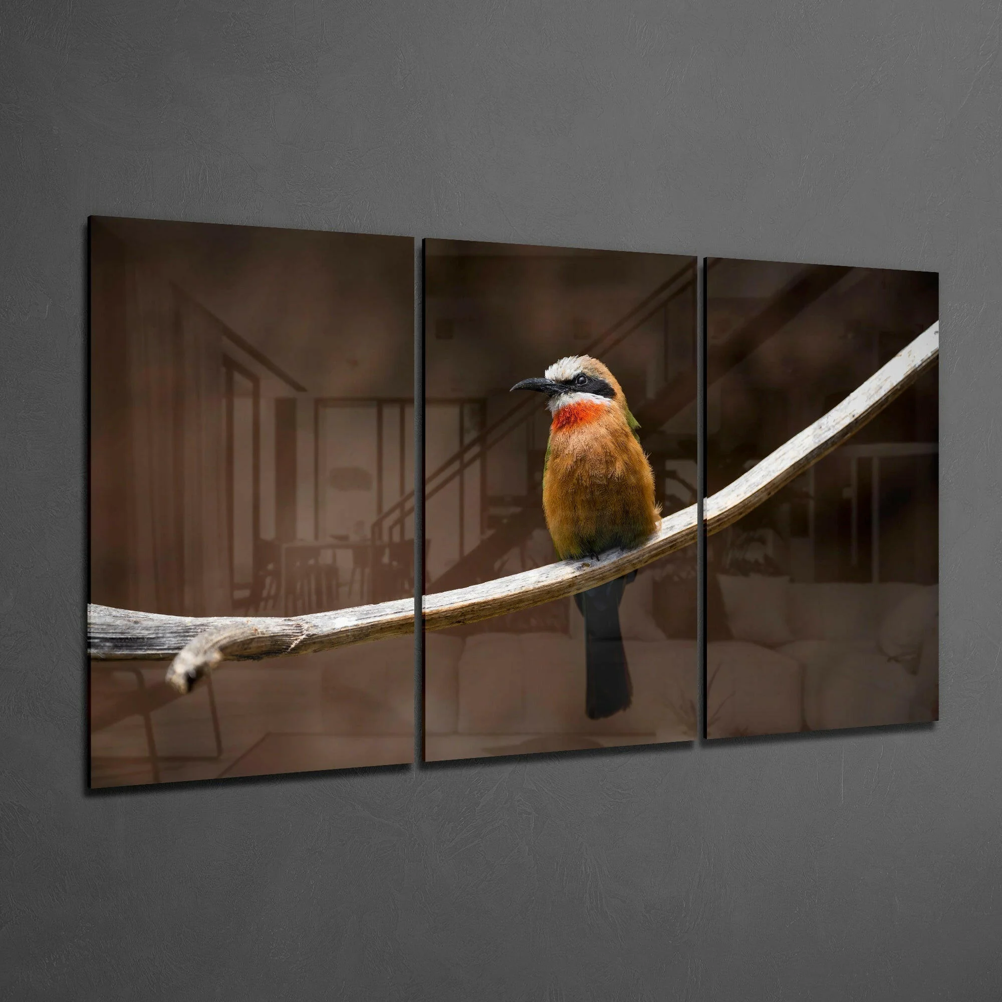 Bee-eater Glass Art - Image 2