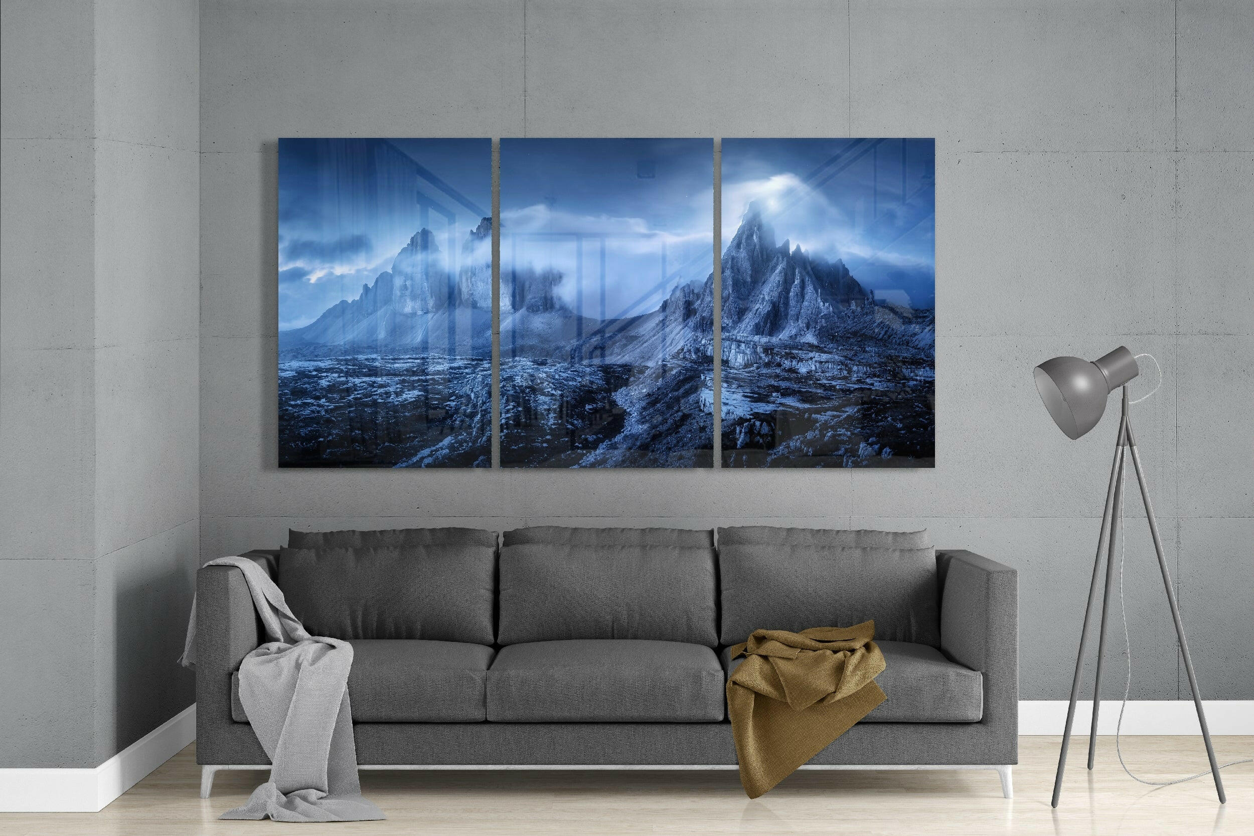 Mountains Glass Art - Image 3