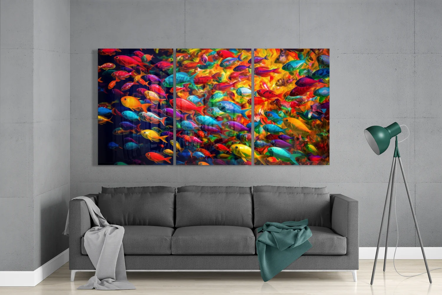 Fish Glass Wall Art - Image 3