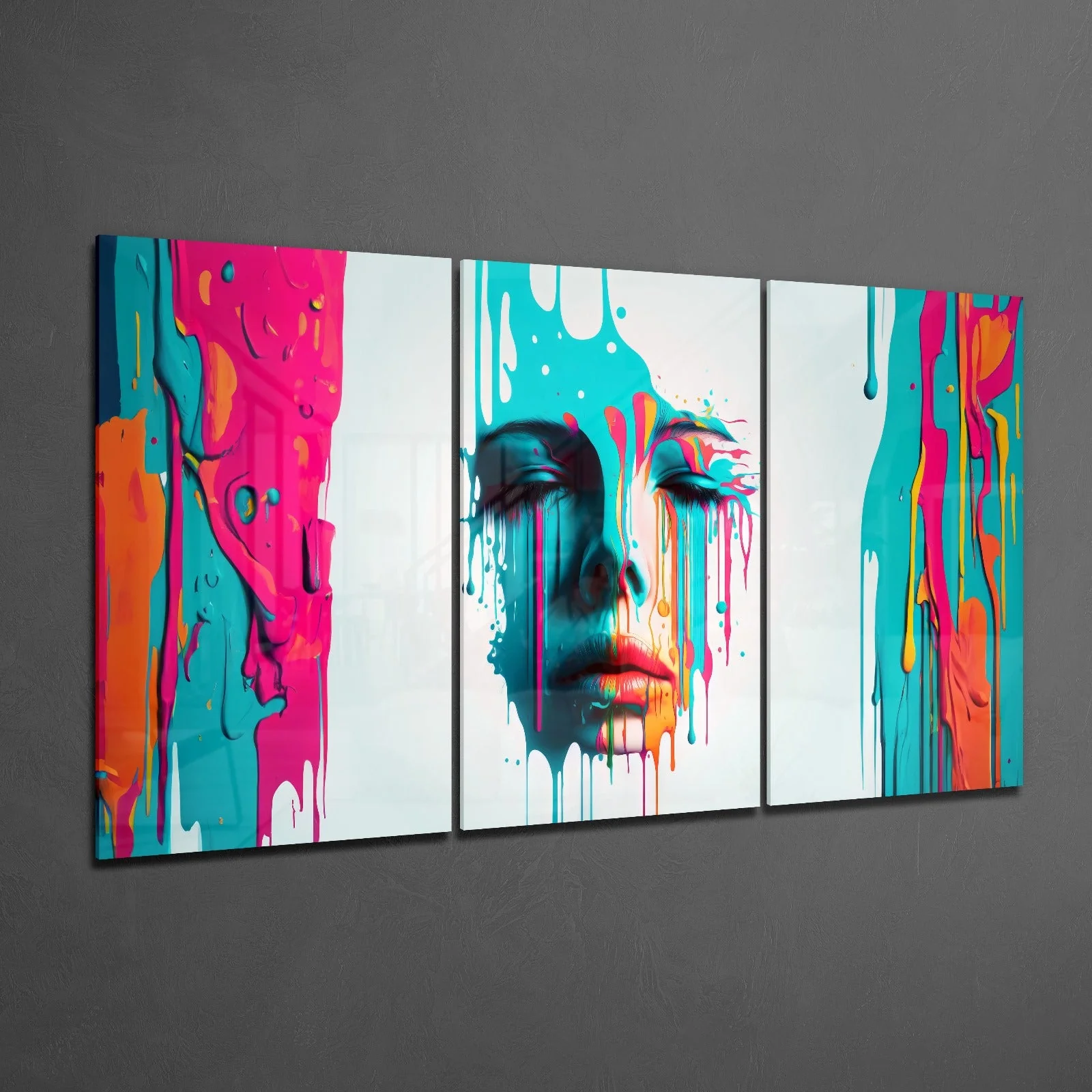 Face of Her Mega Glass Wall Art - Image 2