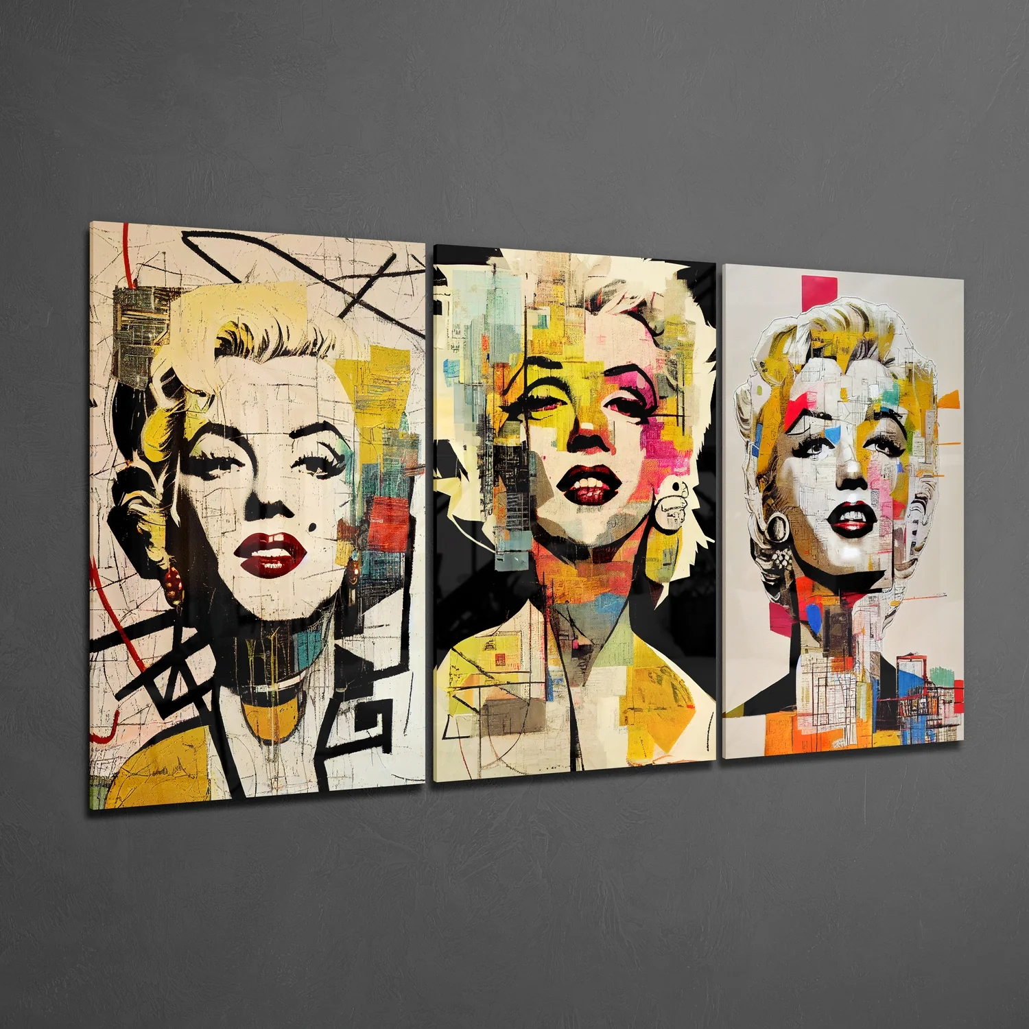 Marilyn Monroe Glass Wall Art - Image 2