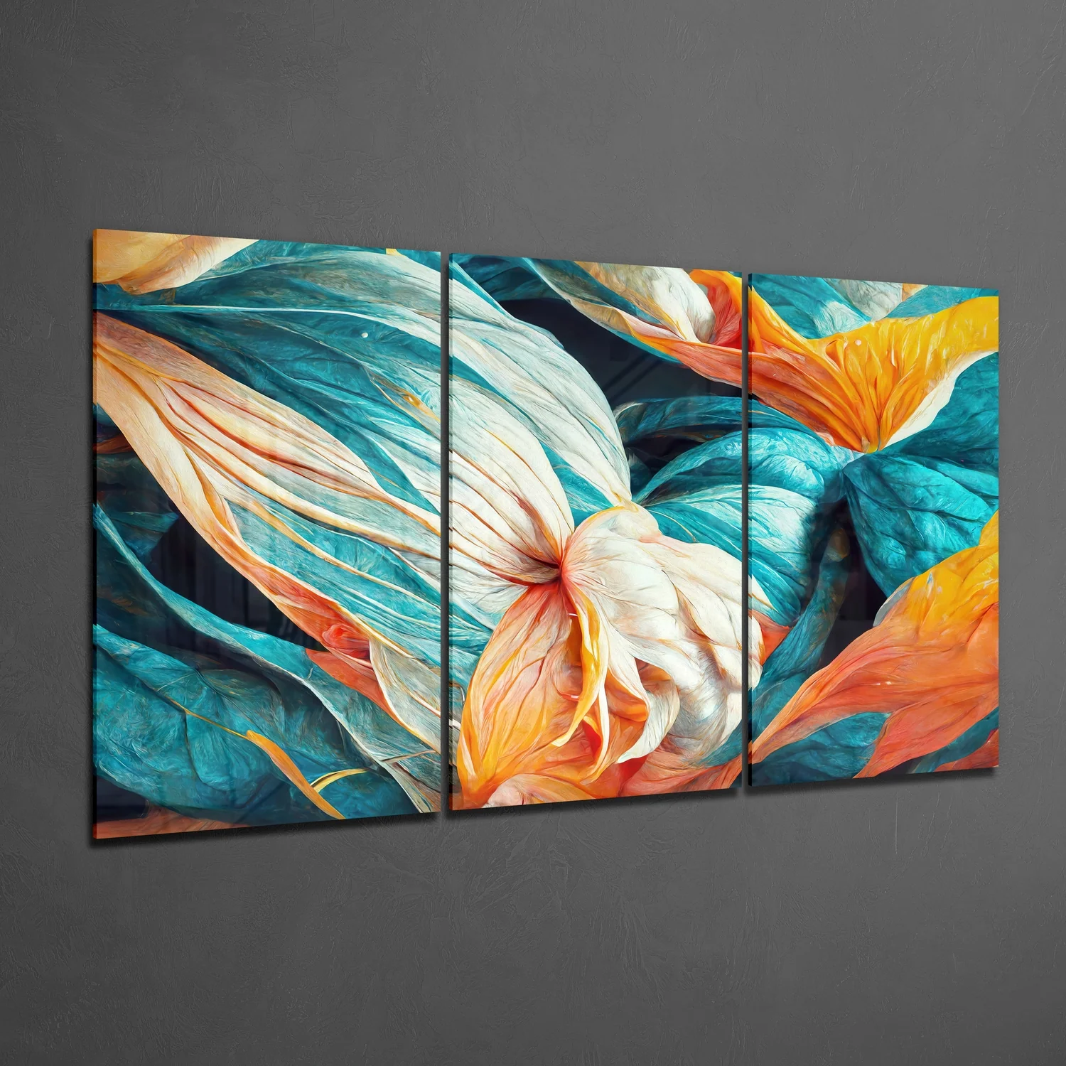 Flowers Glass Wall Art - Image 2
