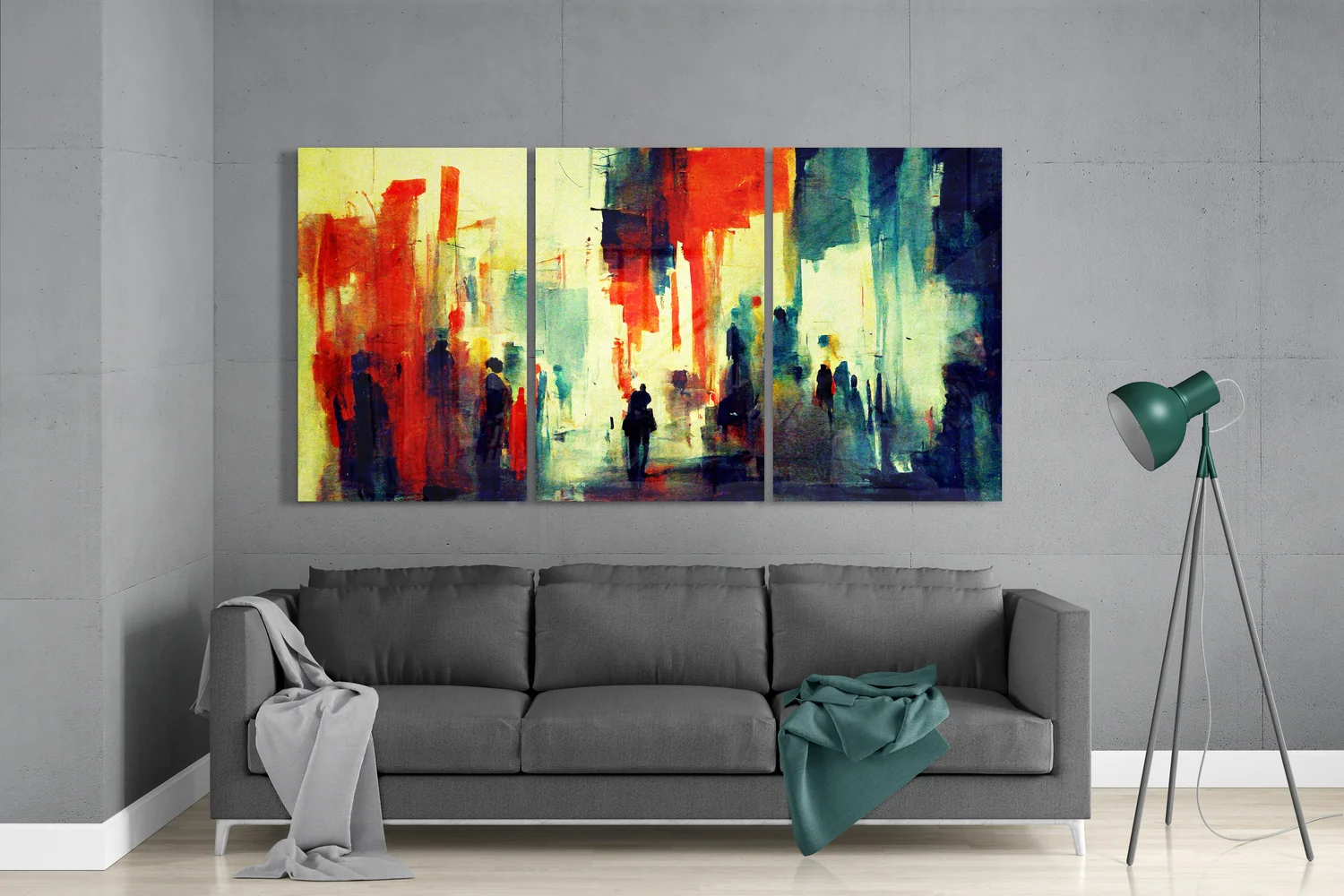Shadows Glass Wall Art - Image 3