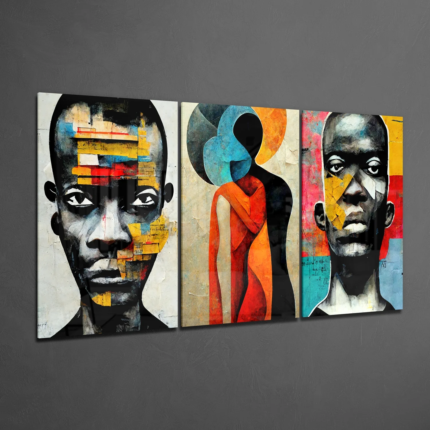 Afriki Glass Wall Art - Image 2