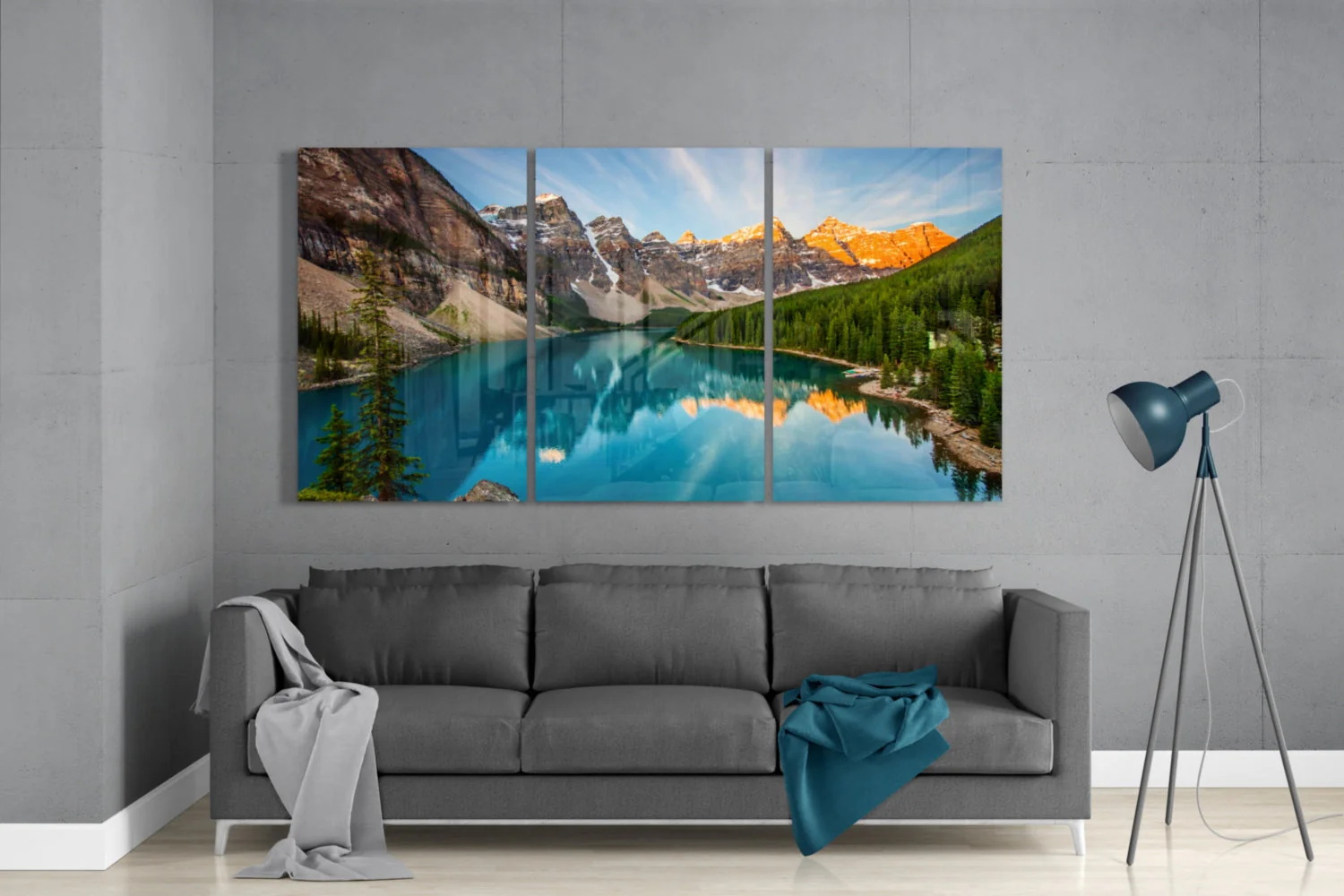 Lake Mega Glass Wall Art - Image 3