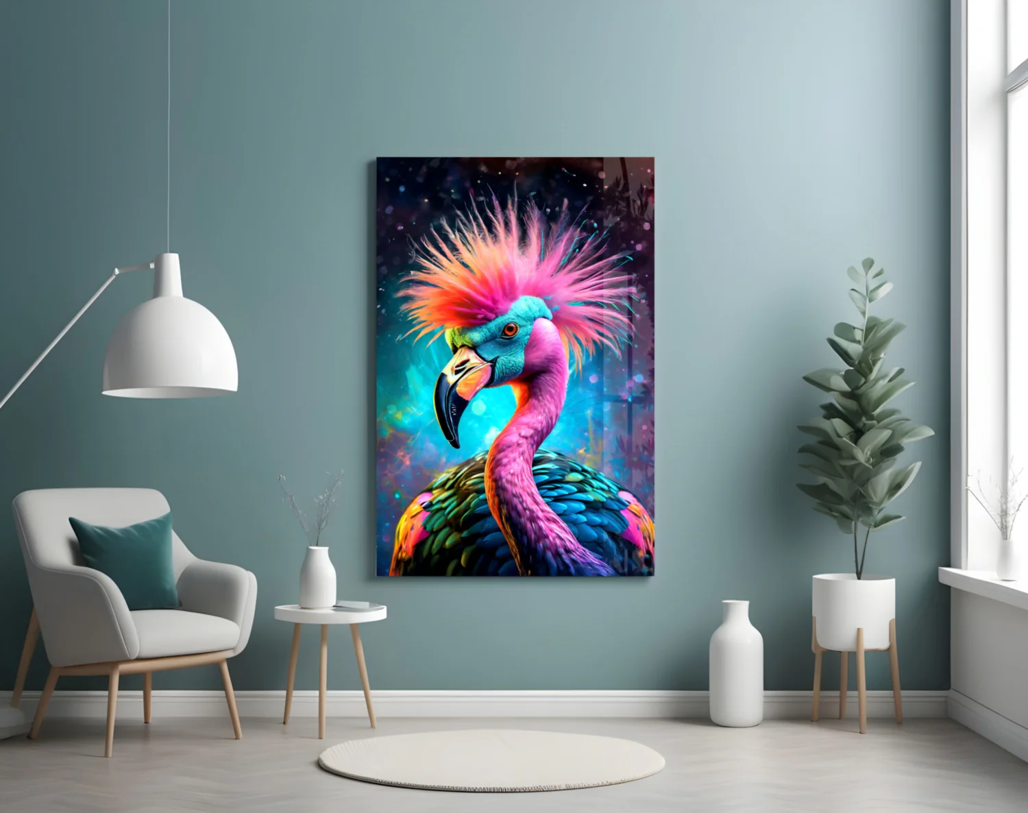 Neon Animals Glass Wall Art Bundle - Image 11