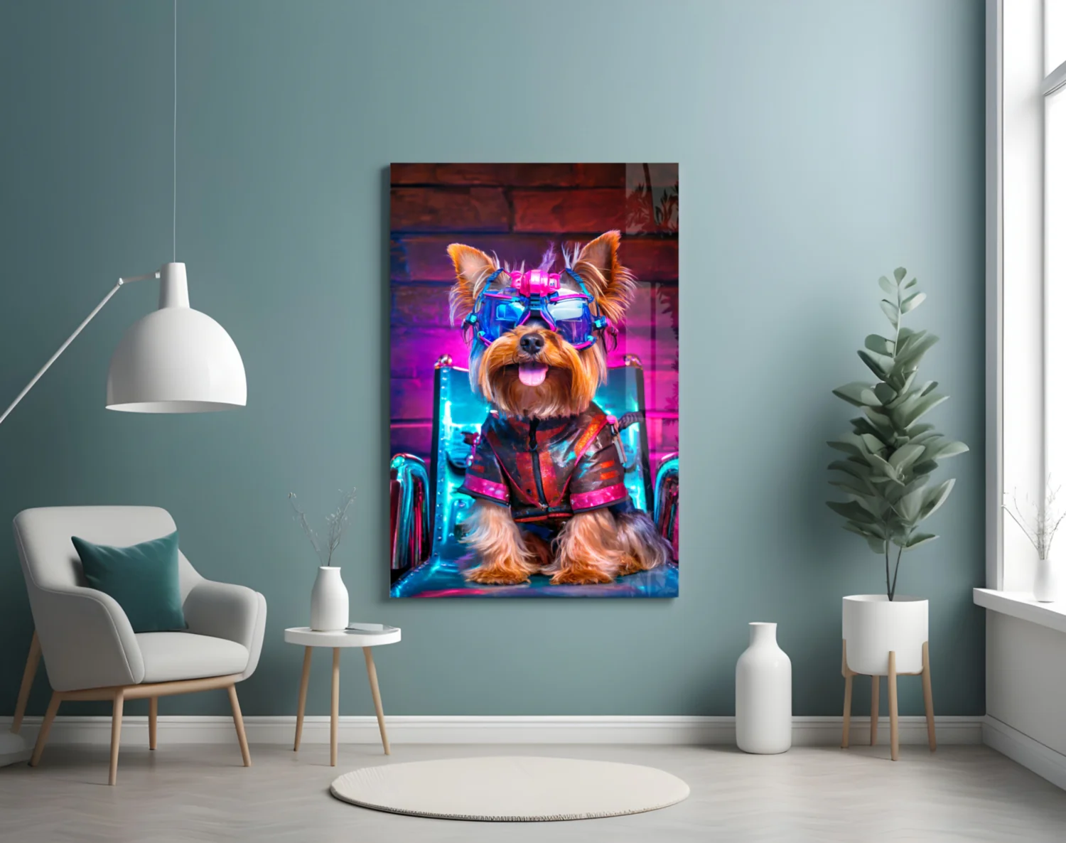 Neon Animals Glass Wall Art Bundle - Image 12