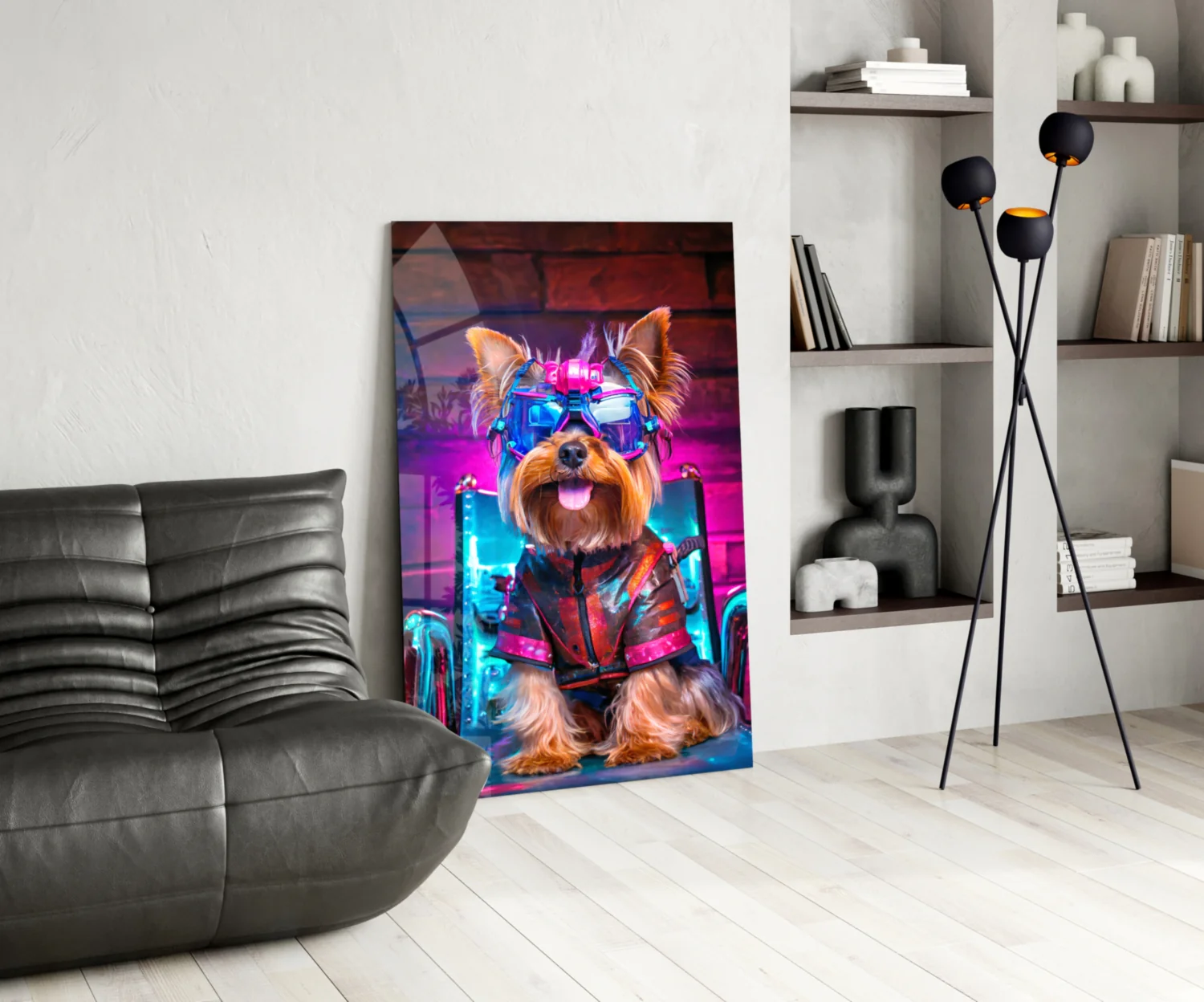 Neon Animals Glass Wall Art Bundle - Image 9