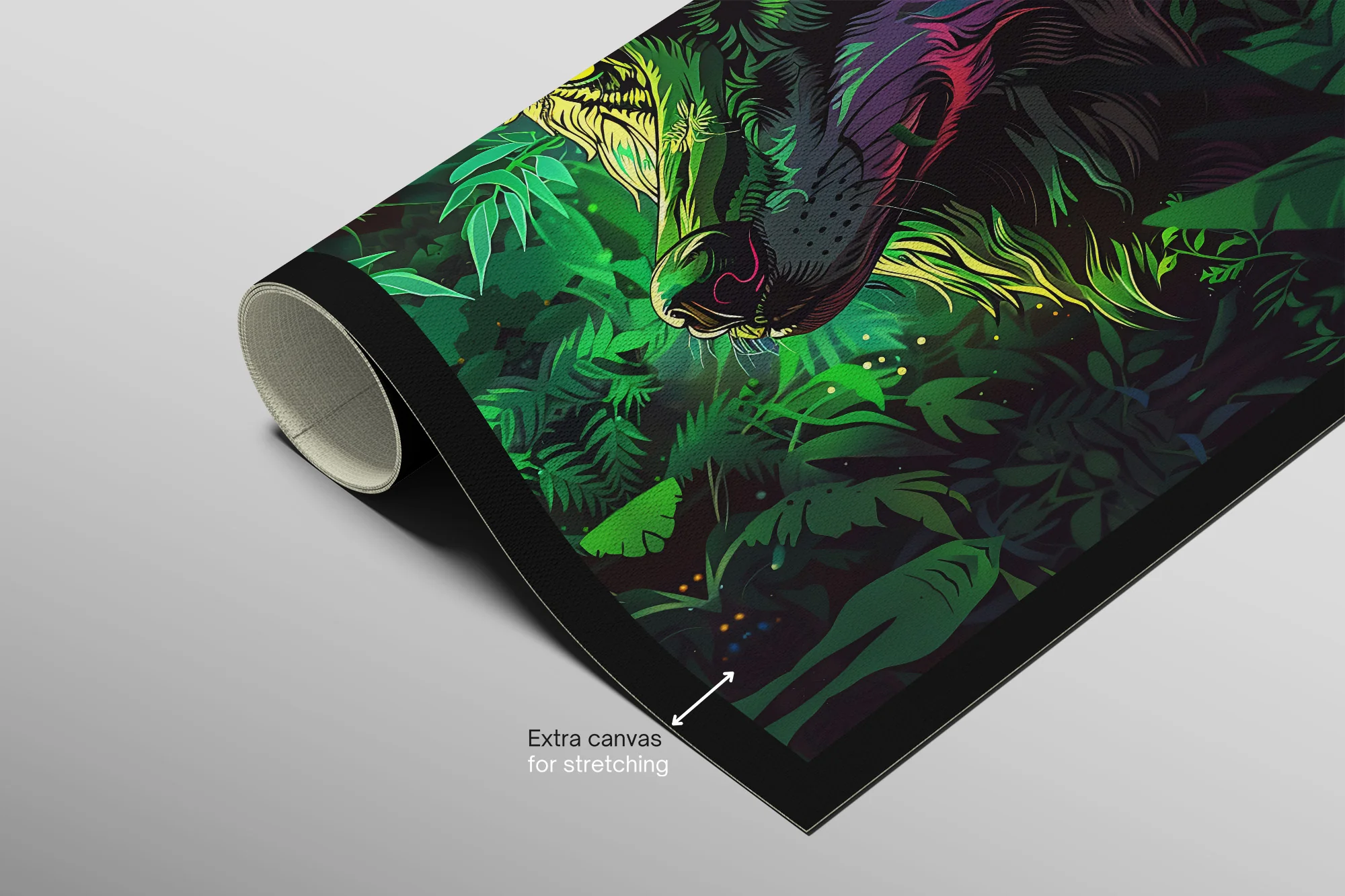 Neon Canopy Alpha — Haptic 3D Embossed + High-Gloss Lacquer Print - Image 11