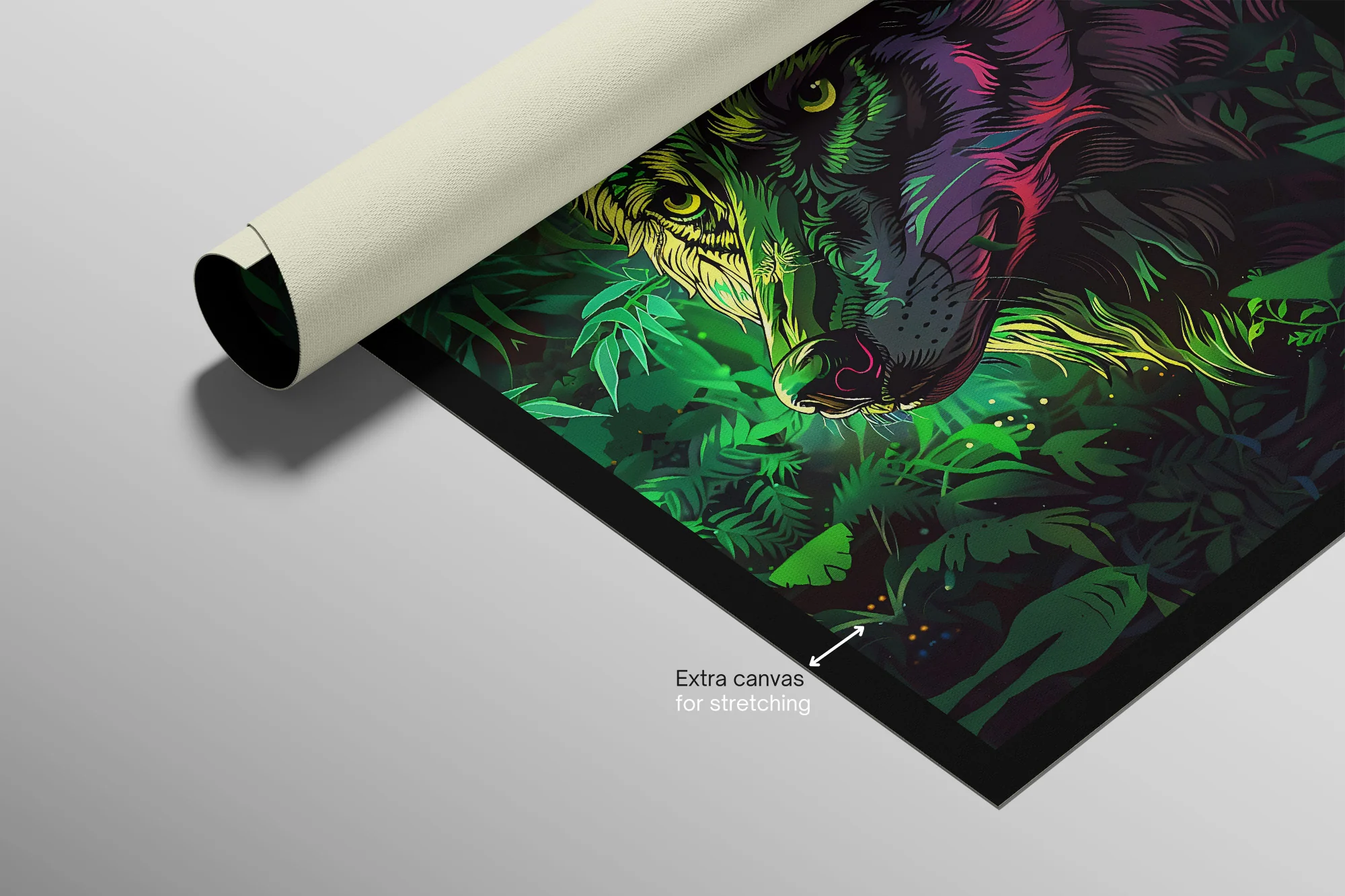 Neon Canopy Alpha — Haptic 3D Embossed + High-Gloss Lacquer Print - Image 12