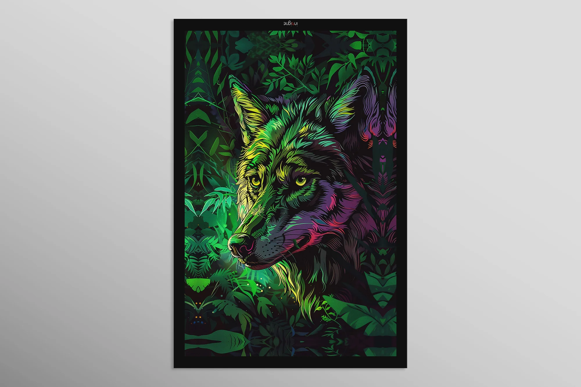 Neon Canopy Alpha — Haptic 3D Embossed + High-Gloss Lacquer Print - Image 13