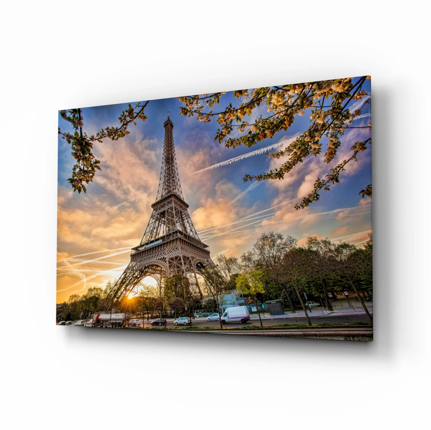 Eiffel Tower Glass Wall Art - Image 2