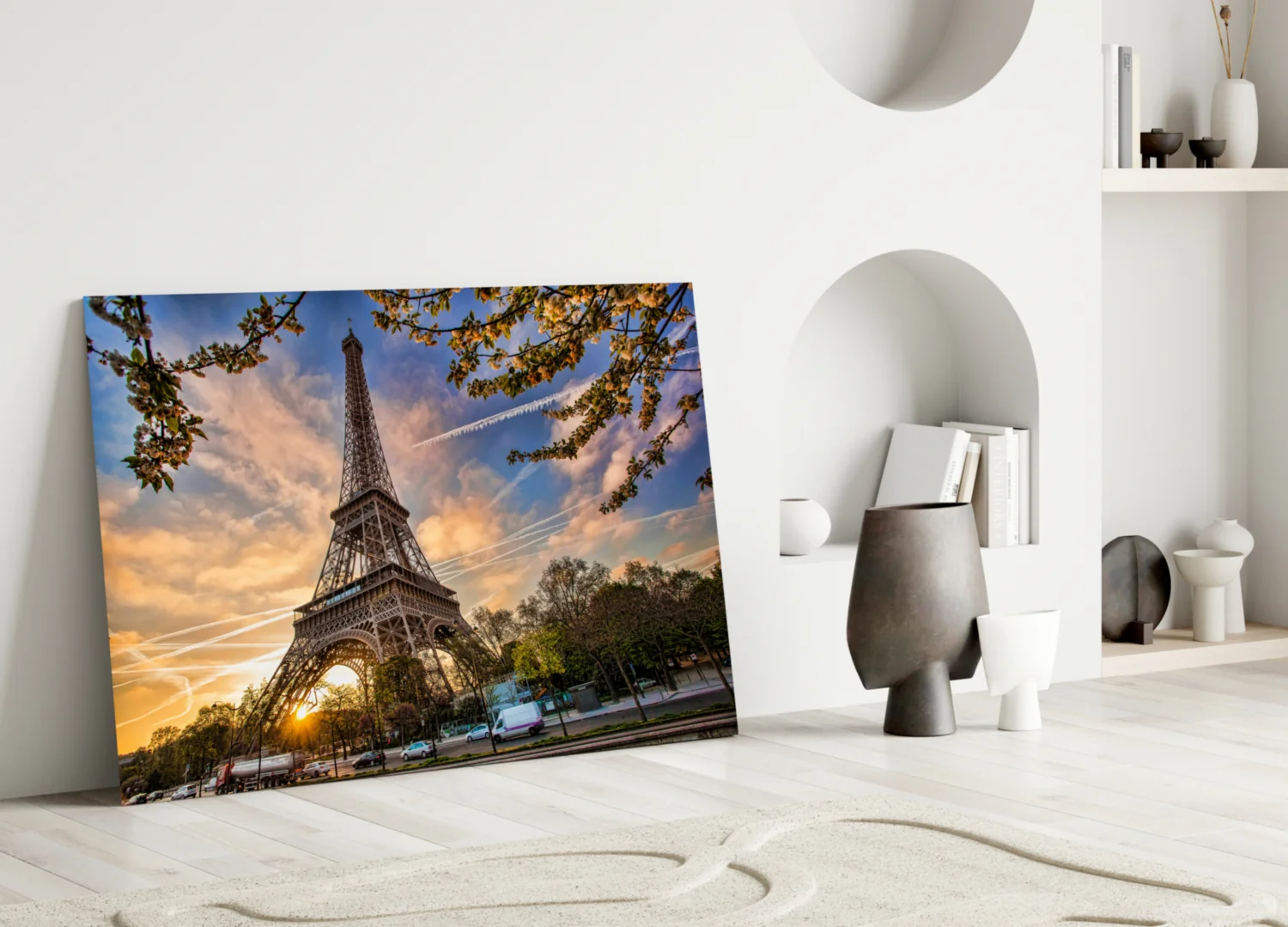 Eiffel Tower Glass Wall Art - Image 4