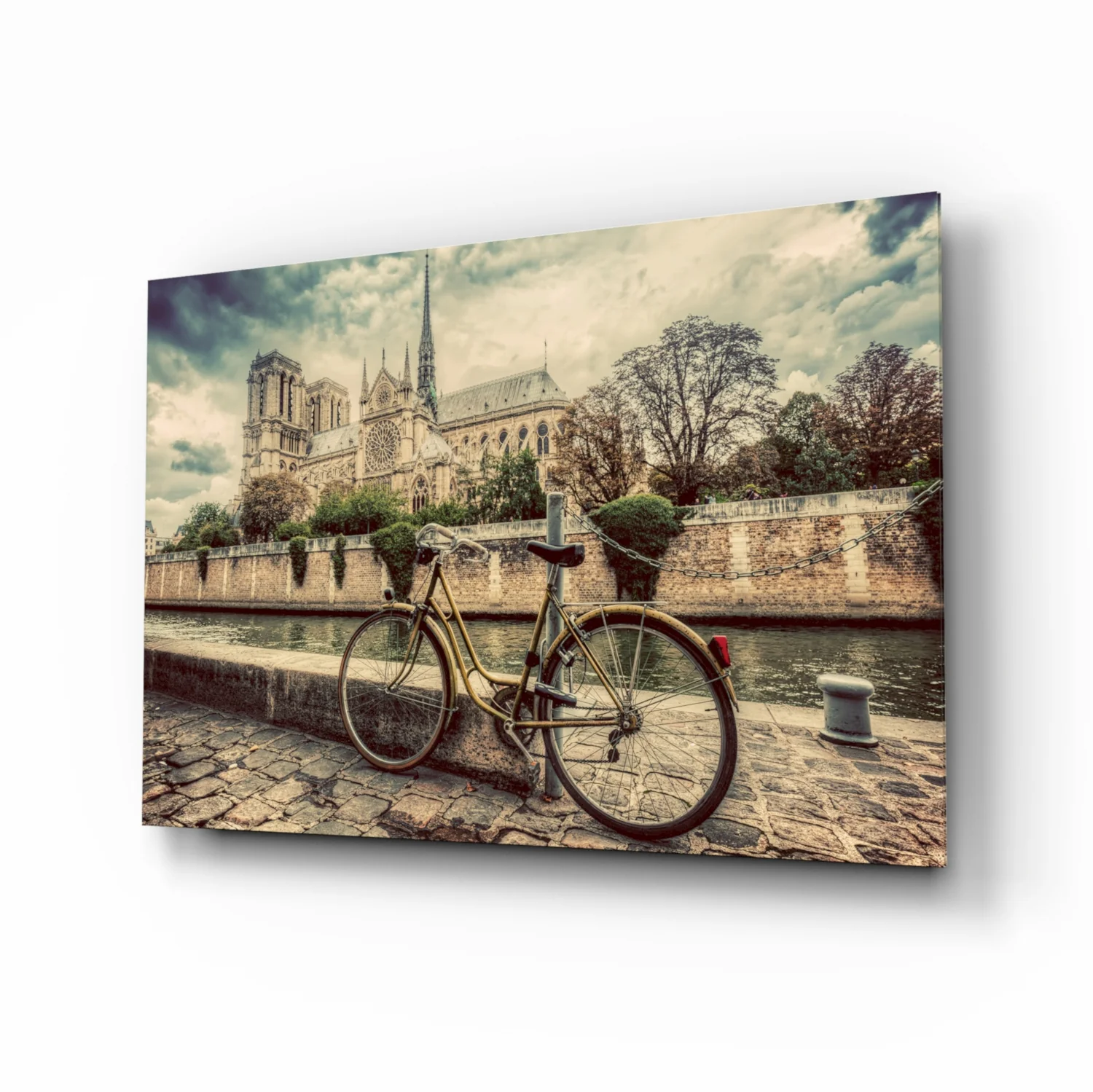 Bicycle Glass Wall Art - Image 2