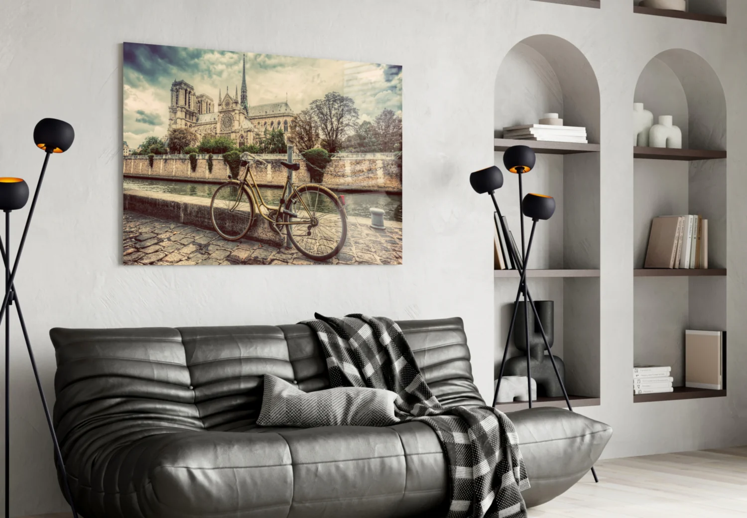 Bicycle Glass Wall Art - Image 5