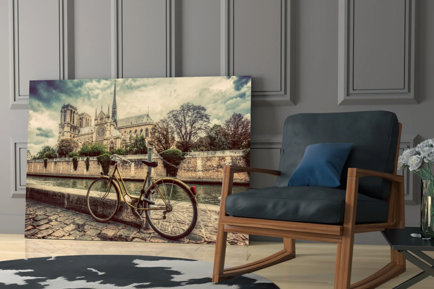 Bicycle Glass Wall Art - Image 7