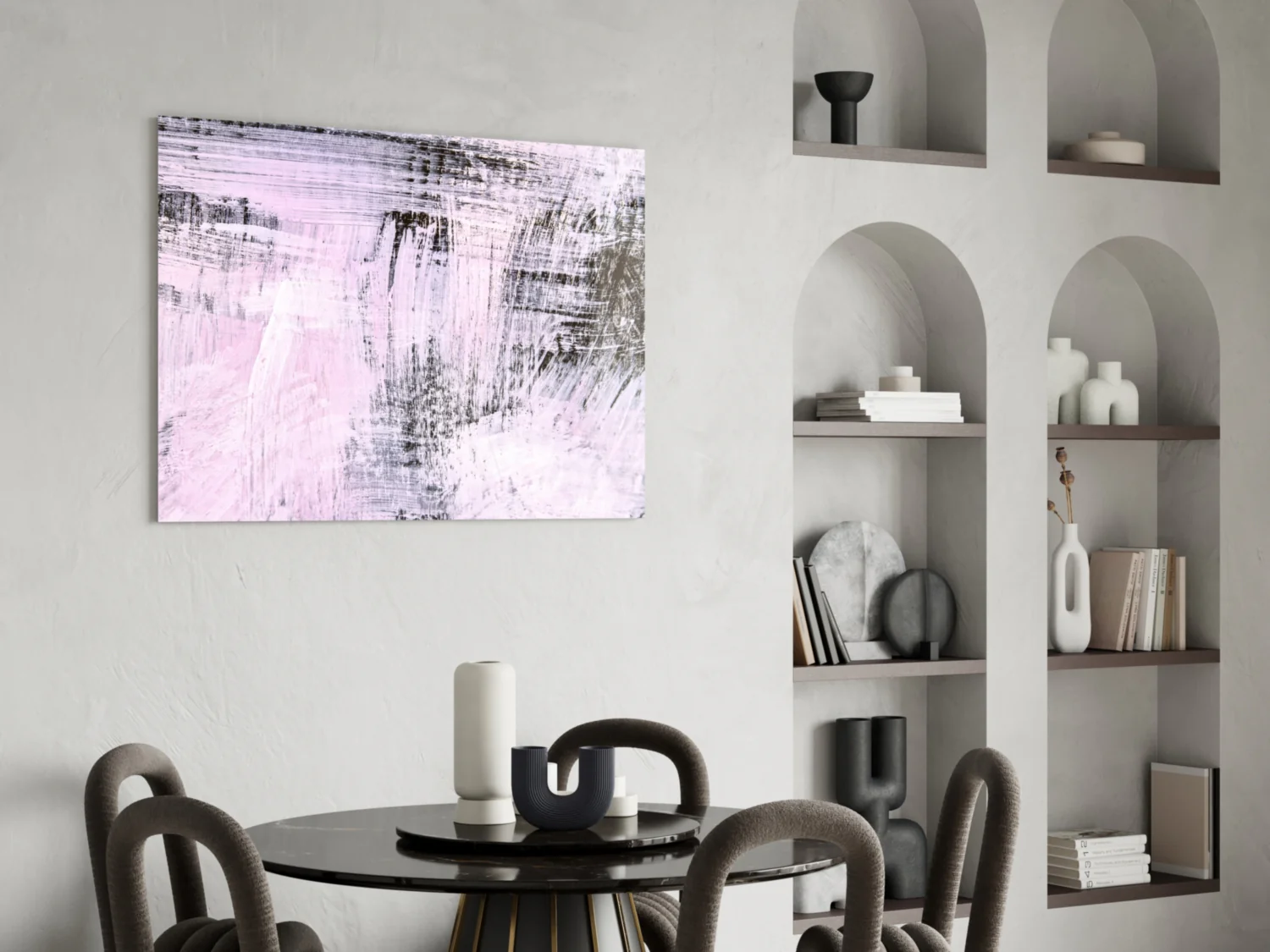 Abstract Glass Wall Art - Image 6